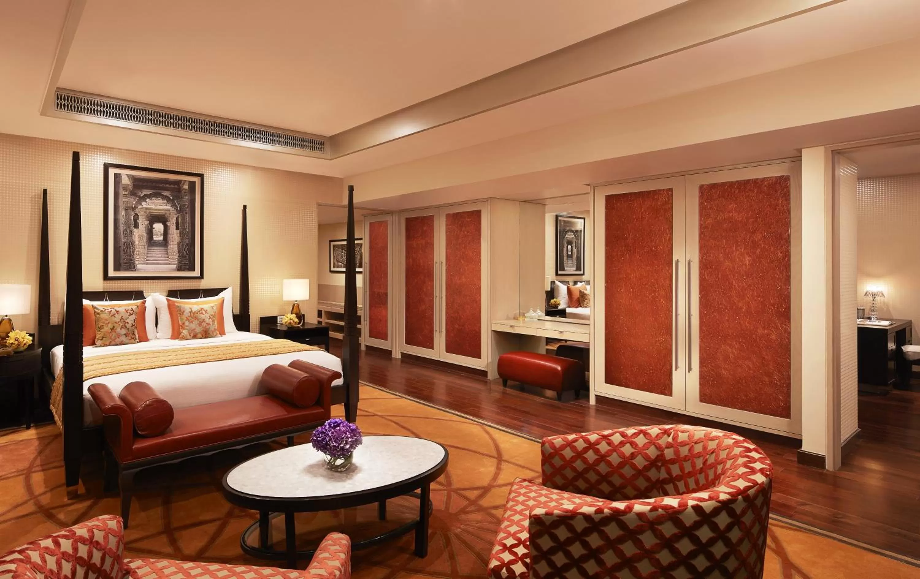 Junior Suite with Breakfast, One way Airport Transfers, Evening Cocktail Hours and High Tea - single occupancy in Taj Santacruz