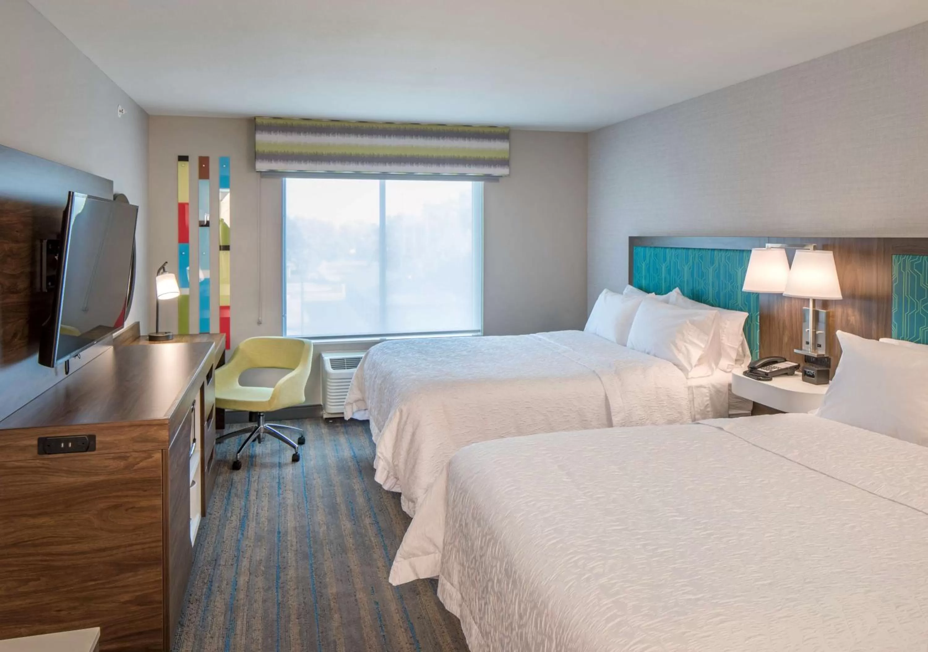 Queen Room with Two Queen Beds in Hampton Inn Columbus