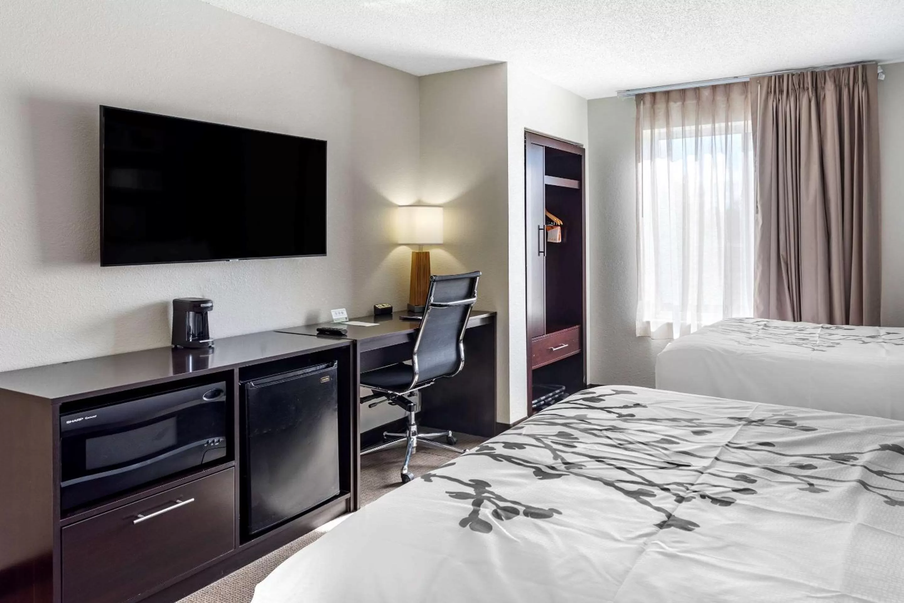 Standard Double Room with Two Double Beds - Non-Smoking in Sleep Inn & Suites Lebanon - Nashville Area
