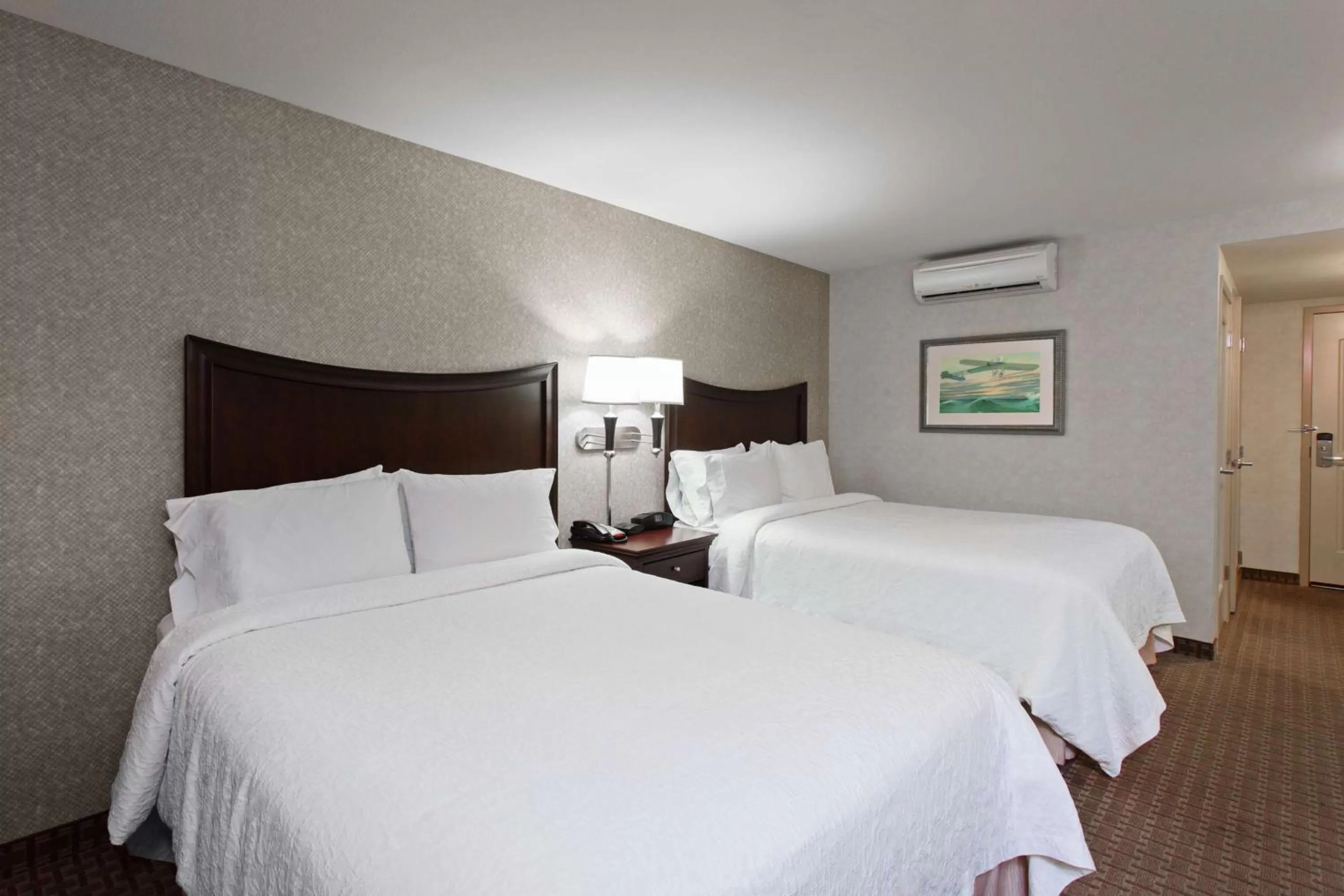 Room with Two Queen Beds - Non-Smoking in Hampton Inn & Suites Oakland Airport-Alameda