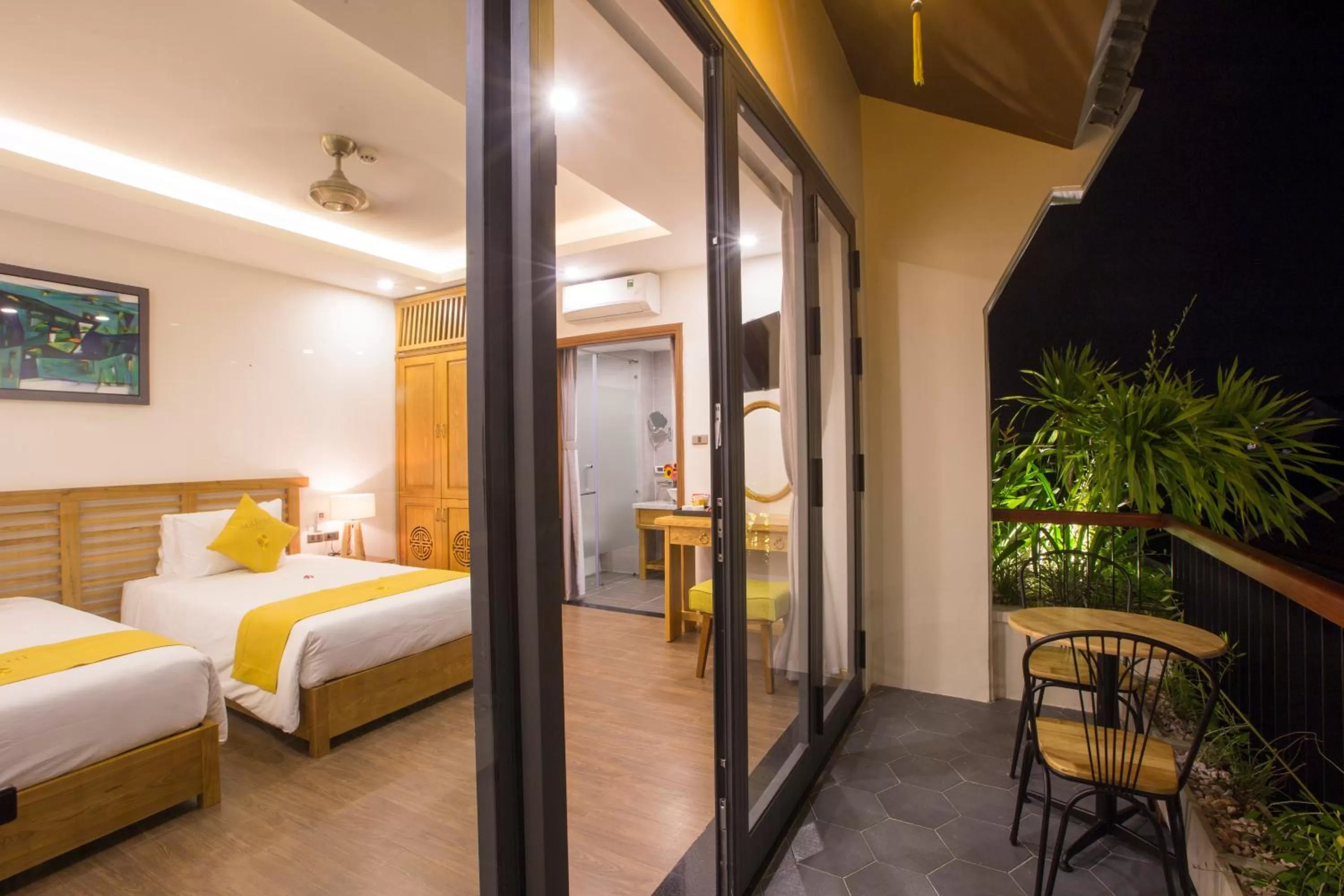 Deluxe Double or Twin Room with Pool View in MaiChi Villa Hoi An