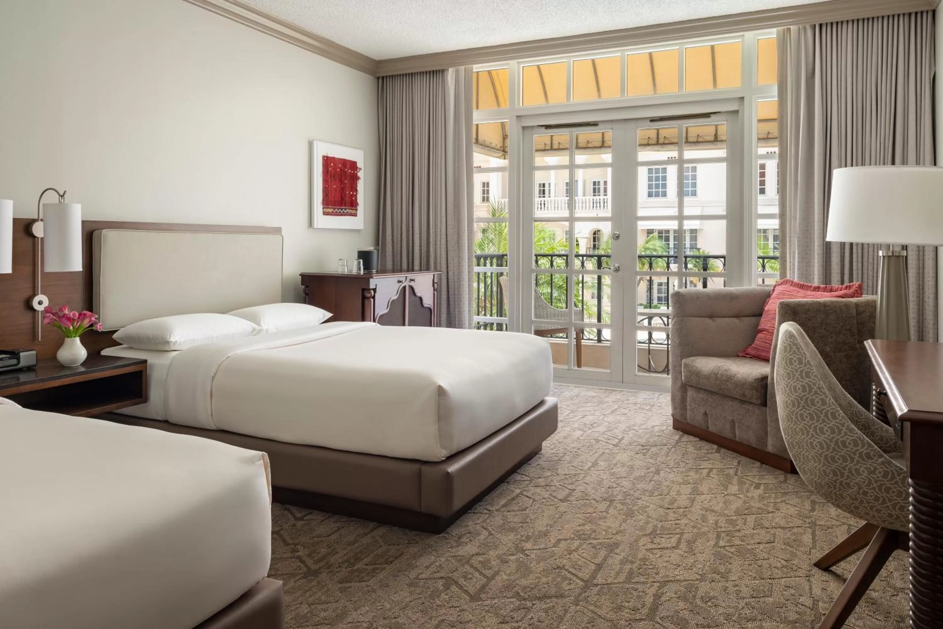 Double Room with Two Double Beds and Balcony in Hyatt Regency Coral Gables in Miami