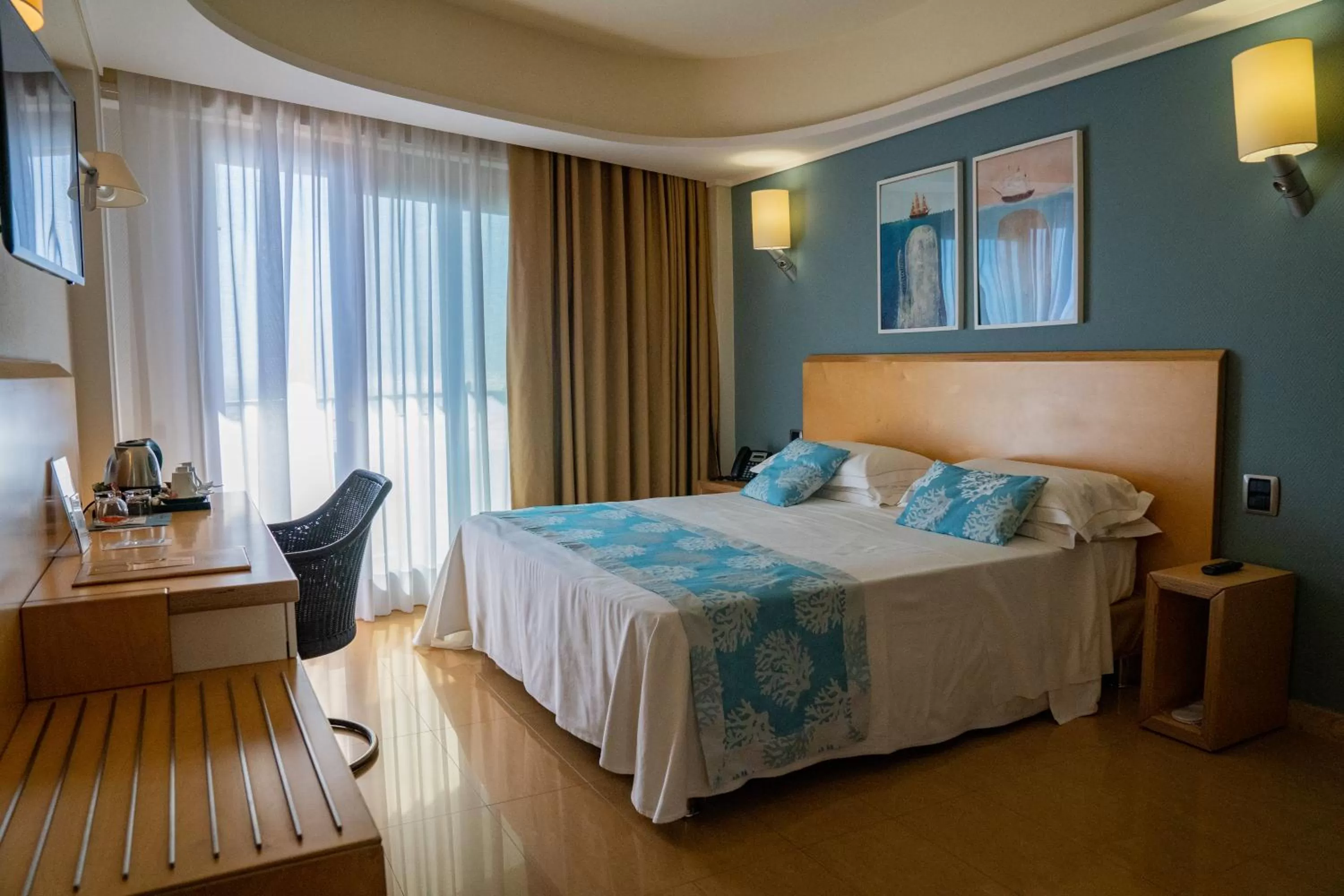 Double Room with Balcony in Taormina Panoramic Hotel