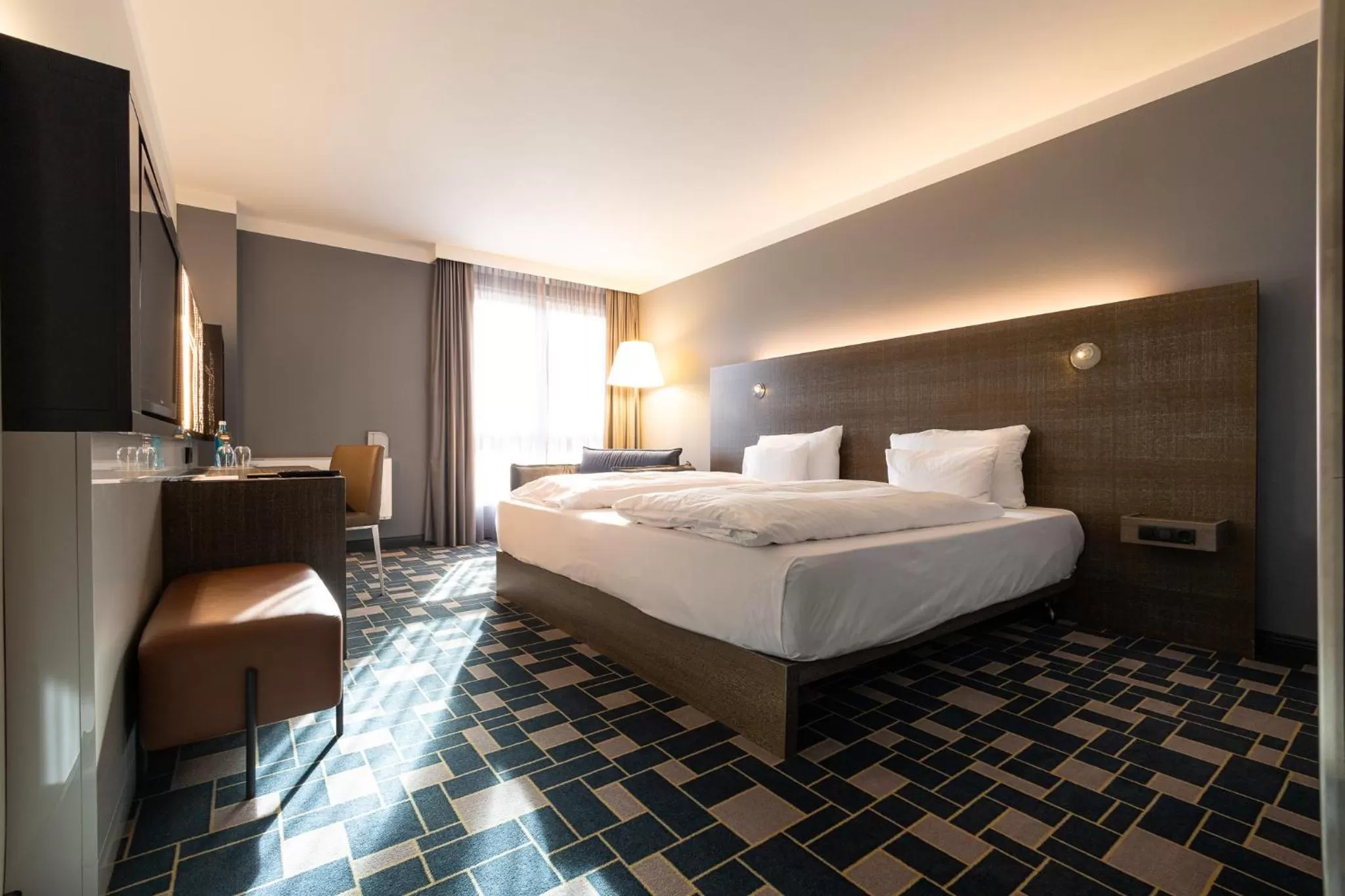 Double or Twin Room with Garden View in GINN Hotel Berlin Potsdam