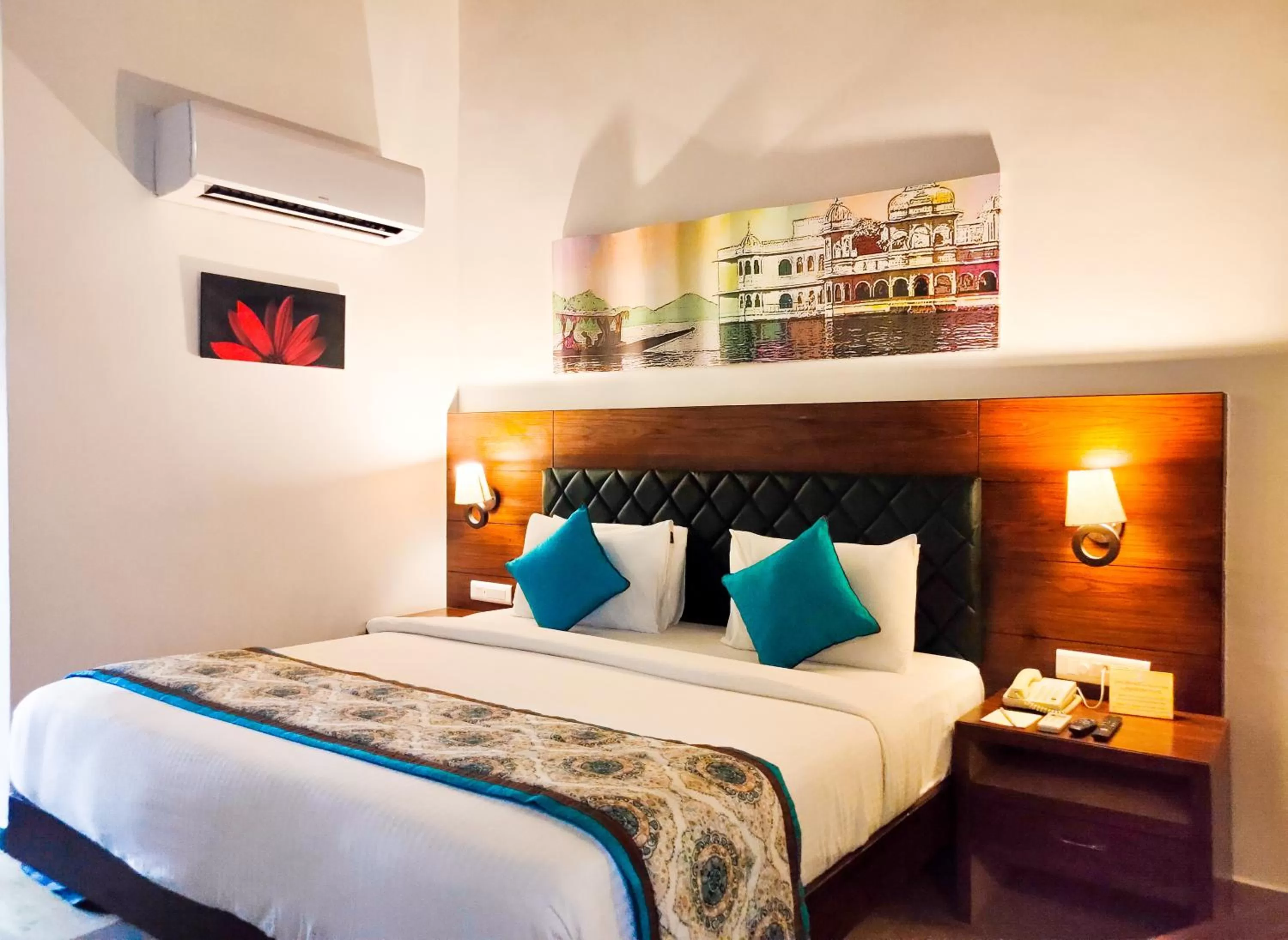 Regal deluxe pool view - single occupancy in Bamboo Saa Resort & Spa - Udaipur