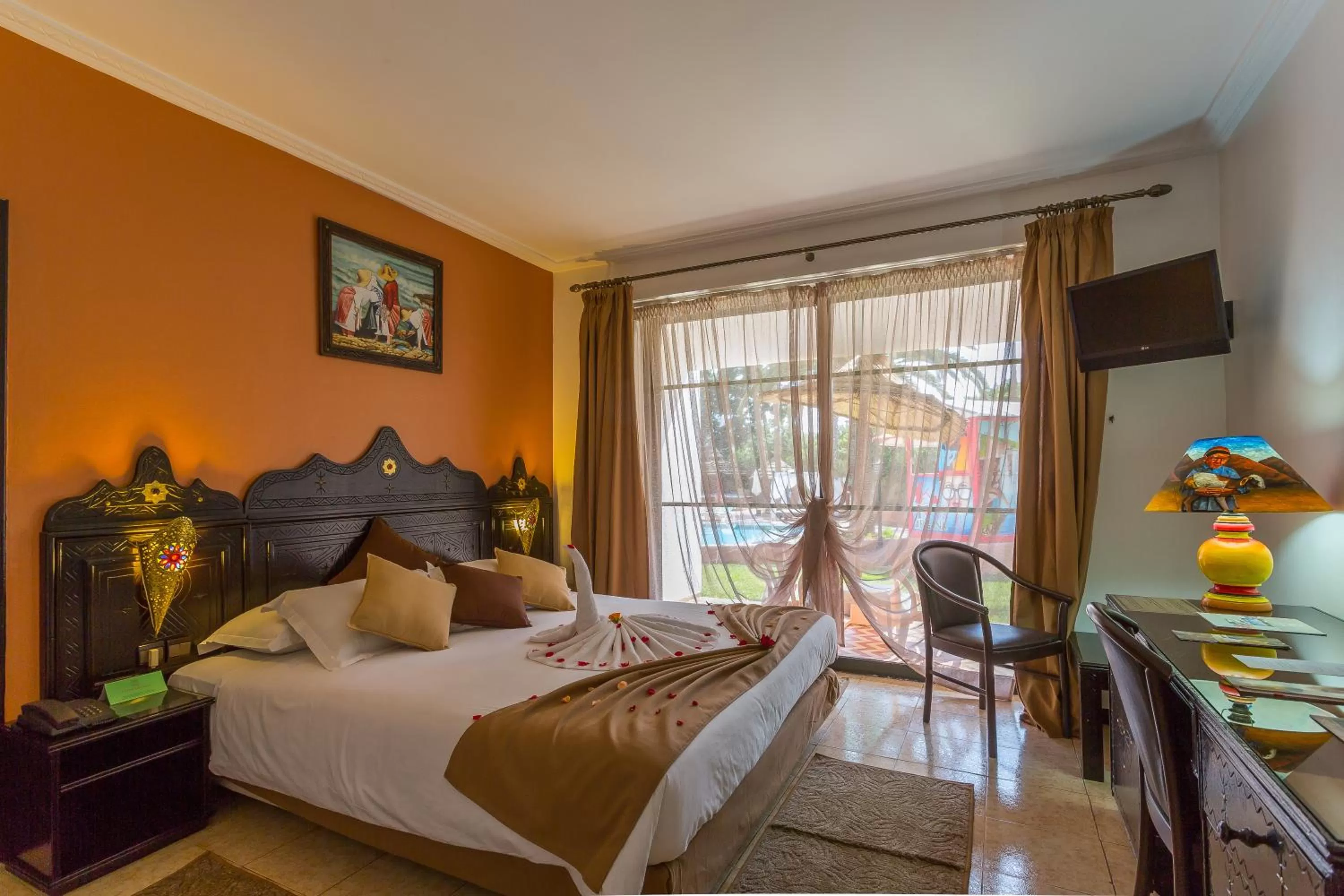 Double or Twin Room with Sea View - single occupancy in Hotel Argana Agadir