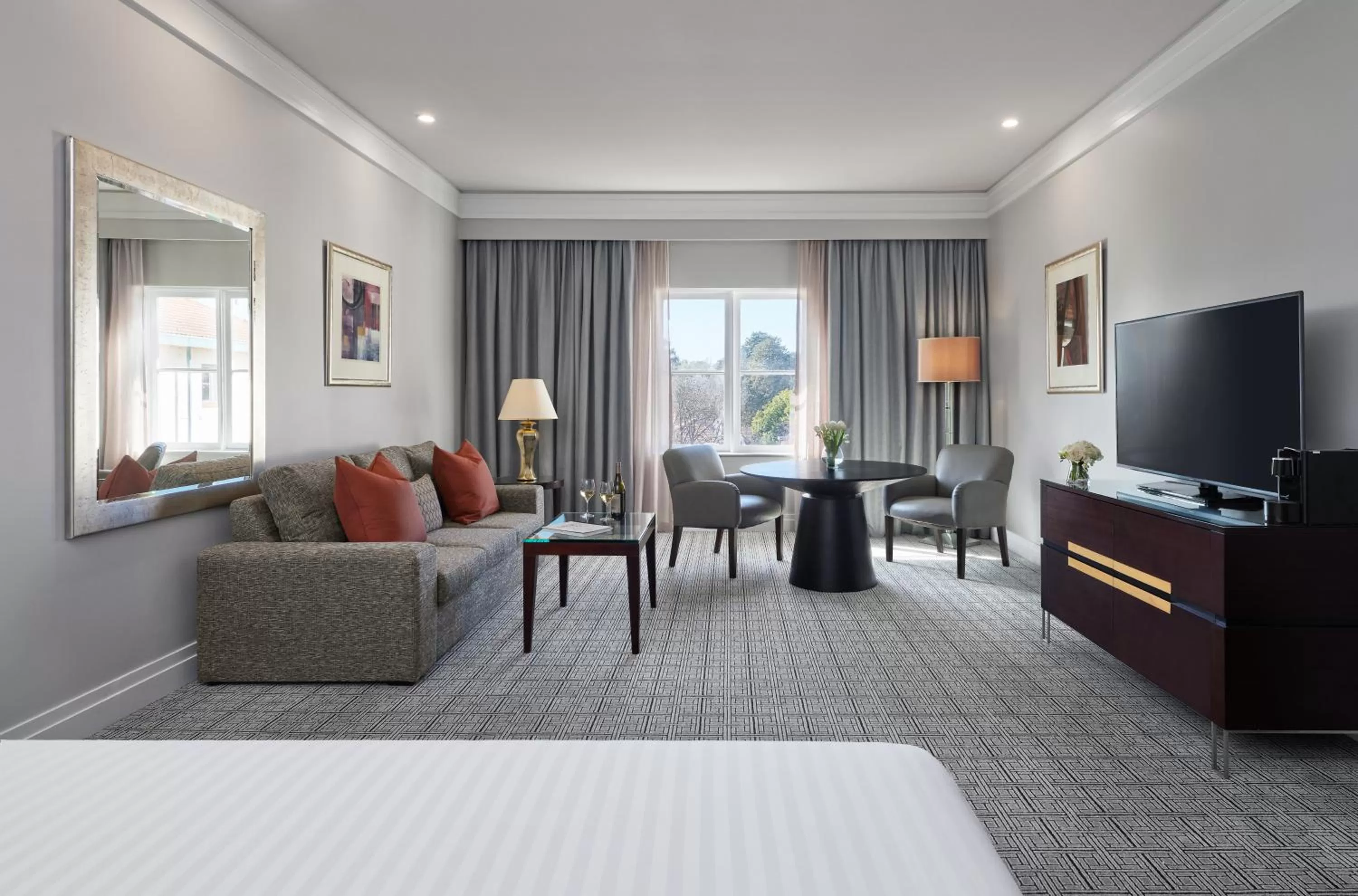 Premium Corner King Room in Hyatt Hotel Canberra - A Park Hyatt Hotel