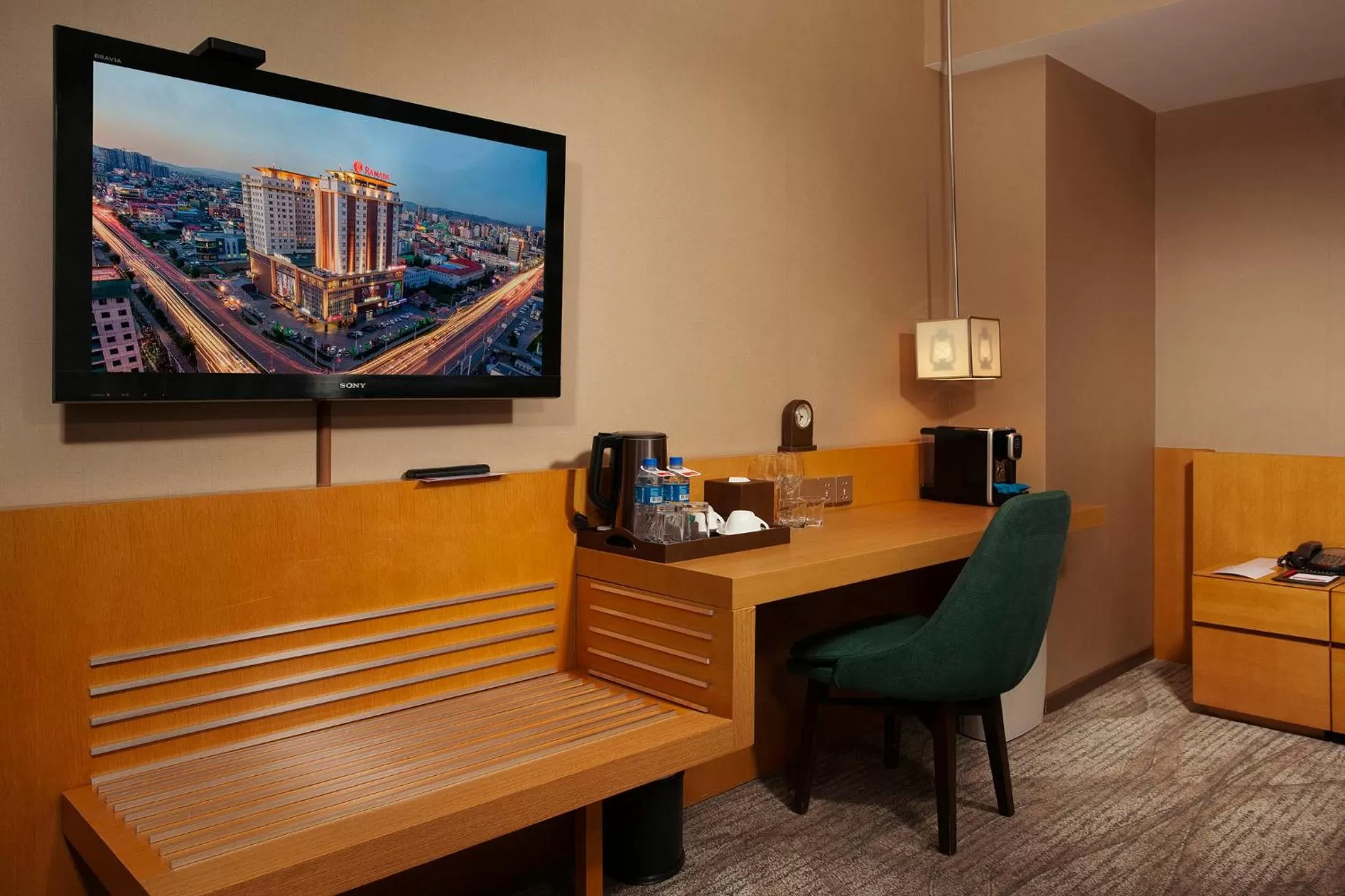 Executive Room with Two Twin Beds - single occupancy in Ramada Ulaanbaatar City Center