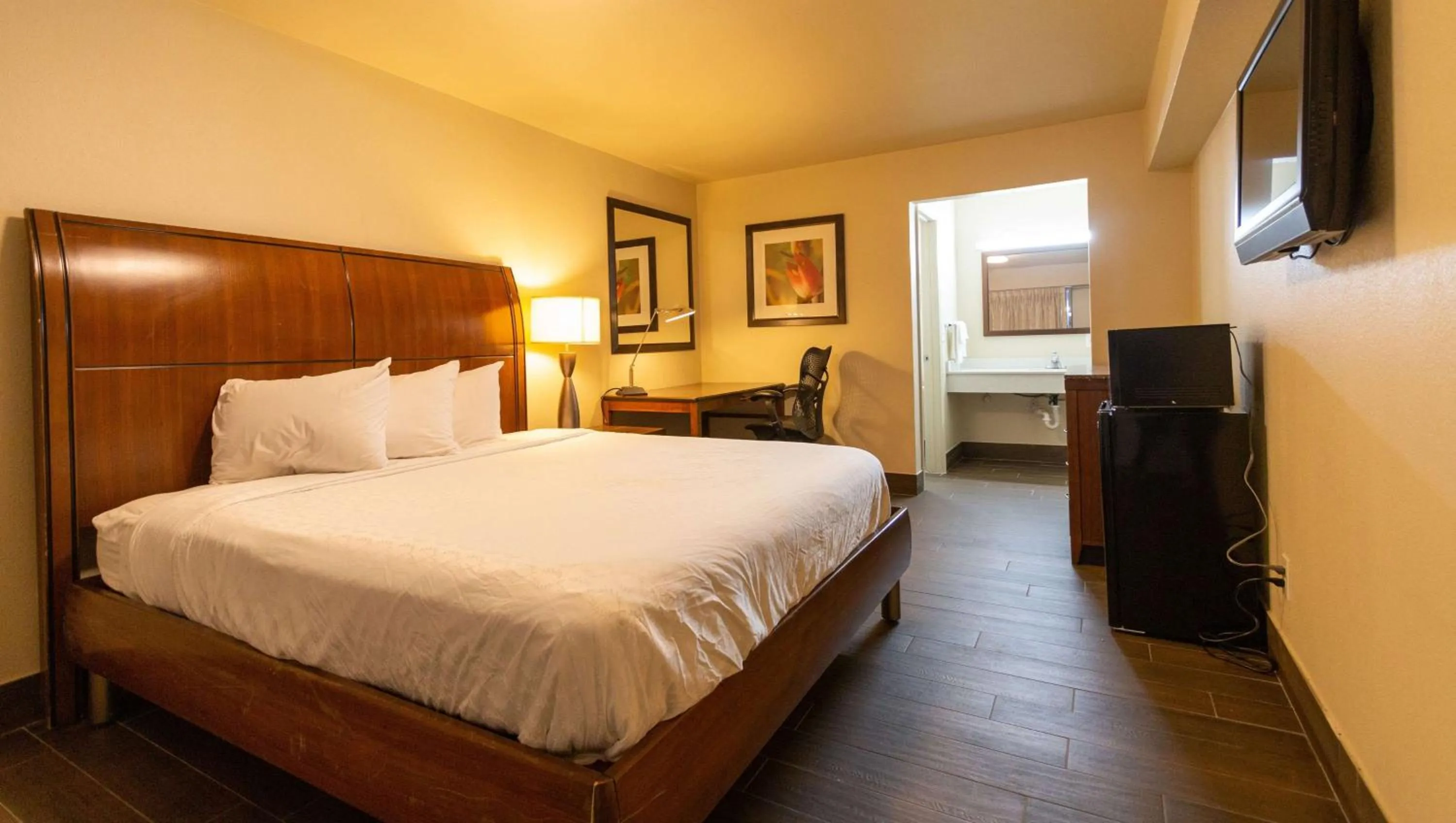 Deluxe King Room in Magnuson Extended Stay and Suites Airport Hotel