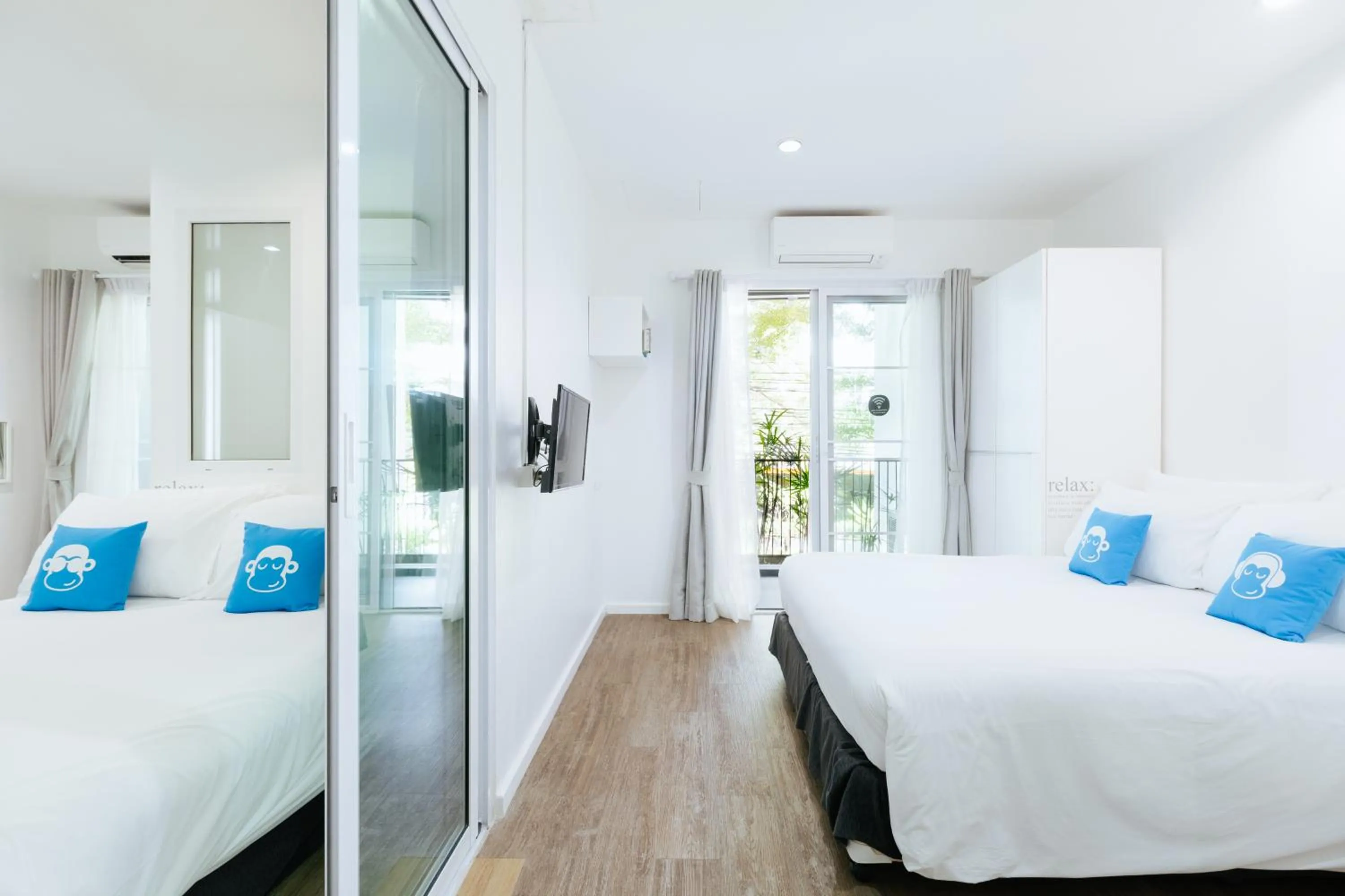 Deluxe Family Room in Blu Monkey Bed & Breakfast Phuket - SHA Plus