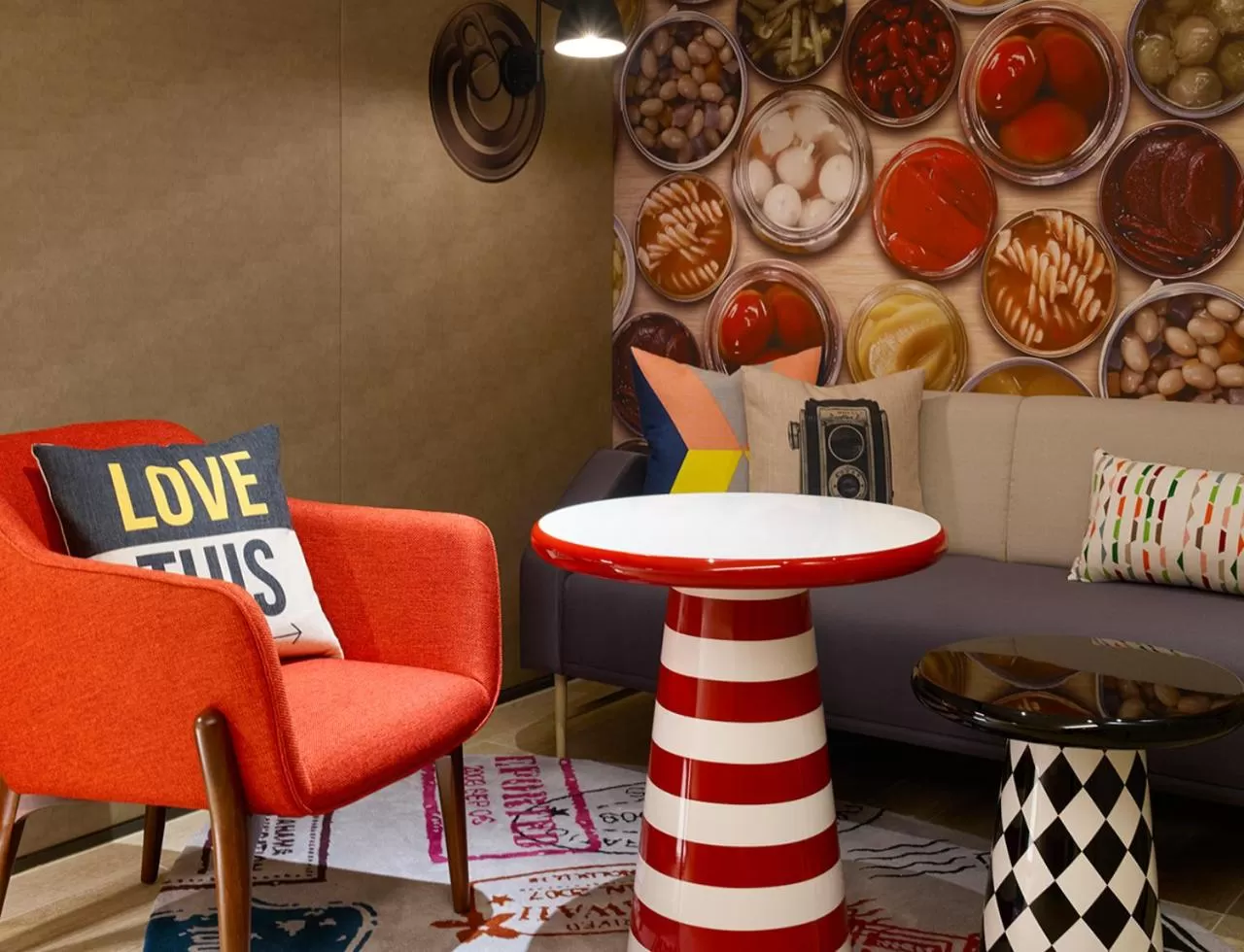 Standard Twin Room with City View in Hotel Indigo Kaohsiung Central Park by IHG