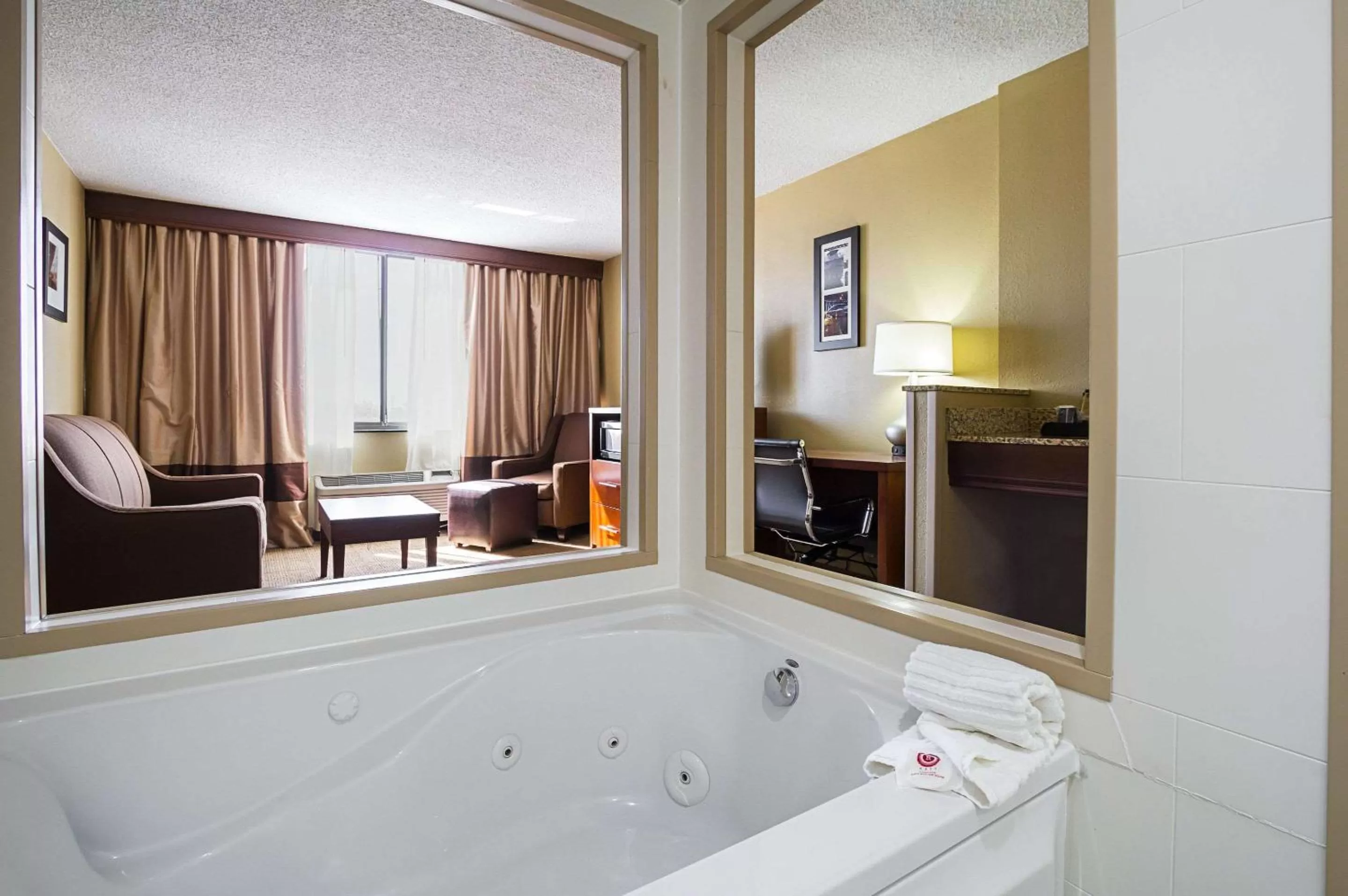 Deluxe King Suite in Comfort Inn Cleveland Downtown