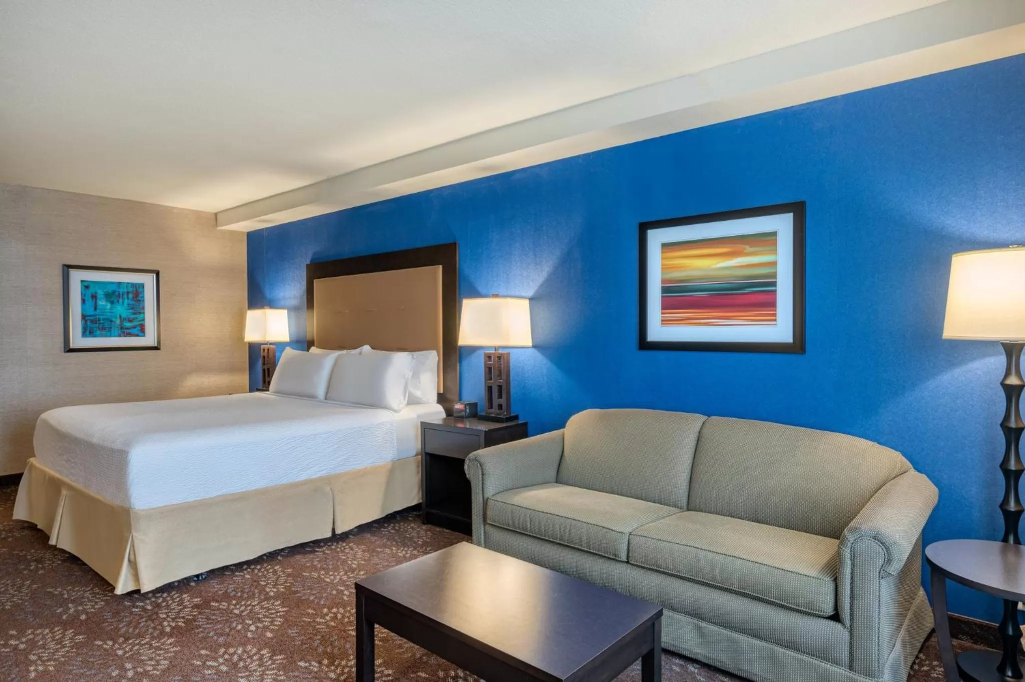 Premium King Room with Sofa Bed in Holiday Inn - Terre Haute by IHG