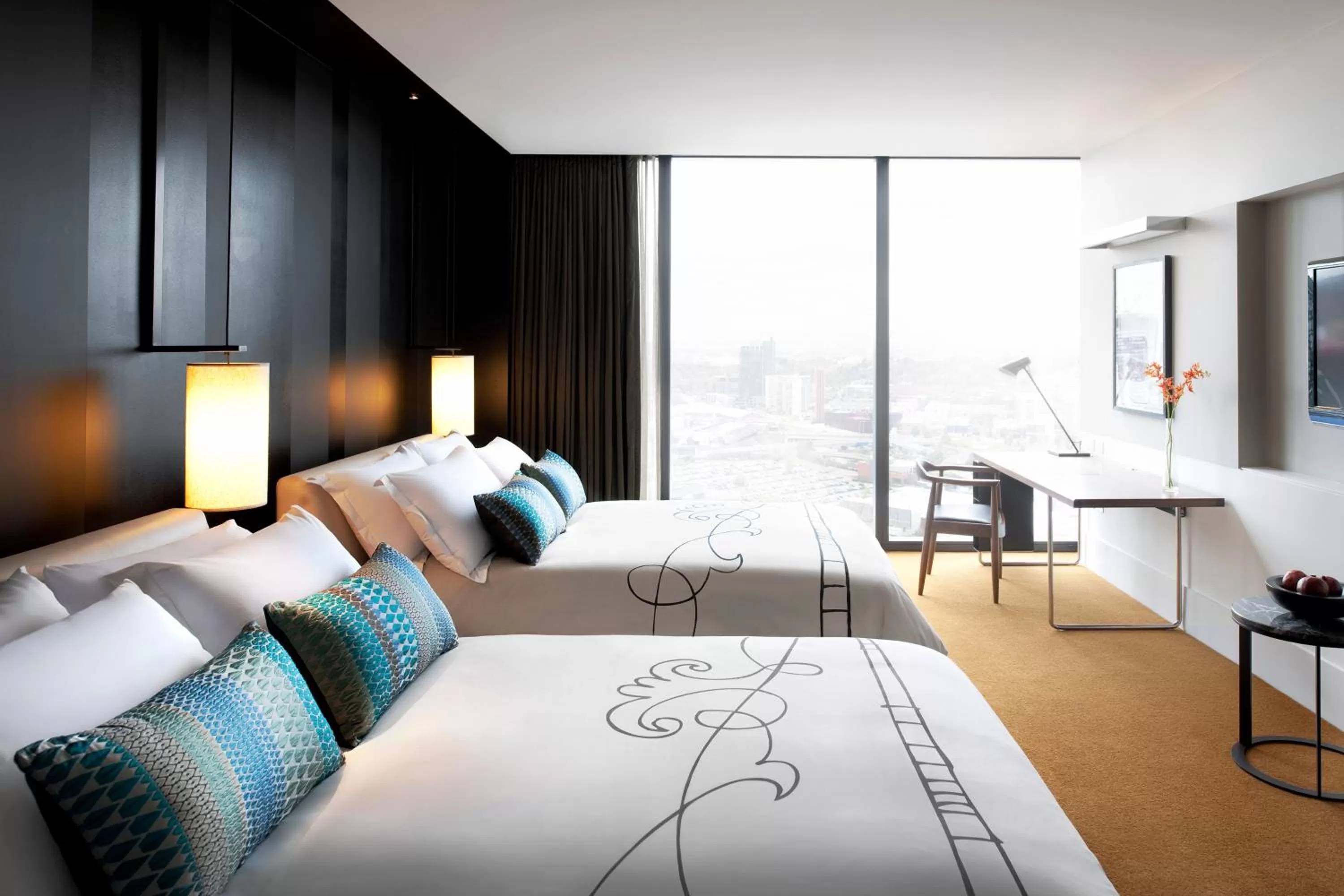Luxe Twin Room in Crown Metropol Melbourne