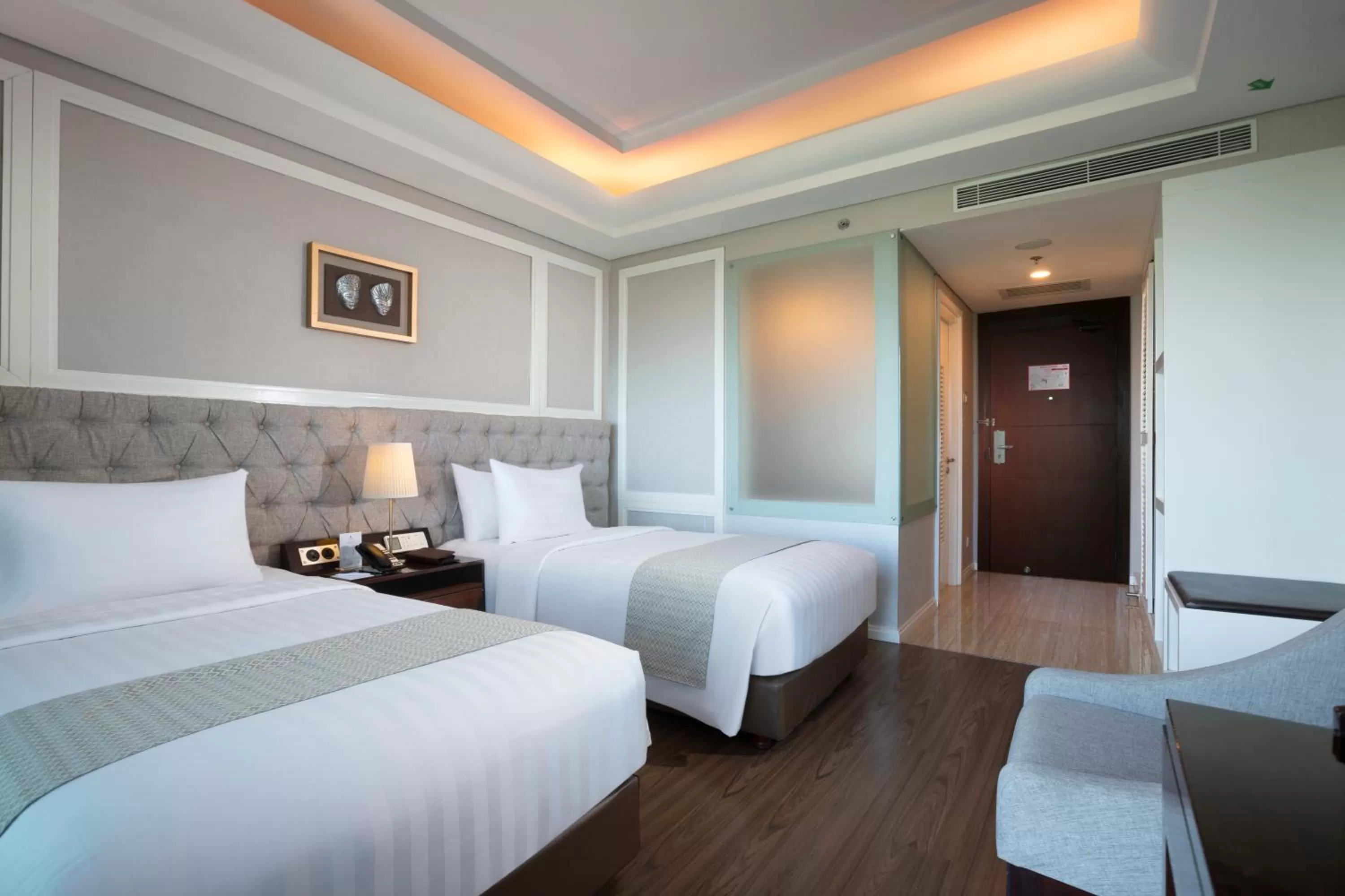 Deluxe Twin Room with Garden View - Non Smoking in Wyndham Panbil Batam