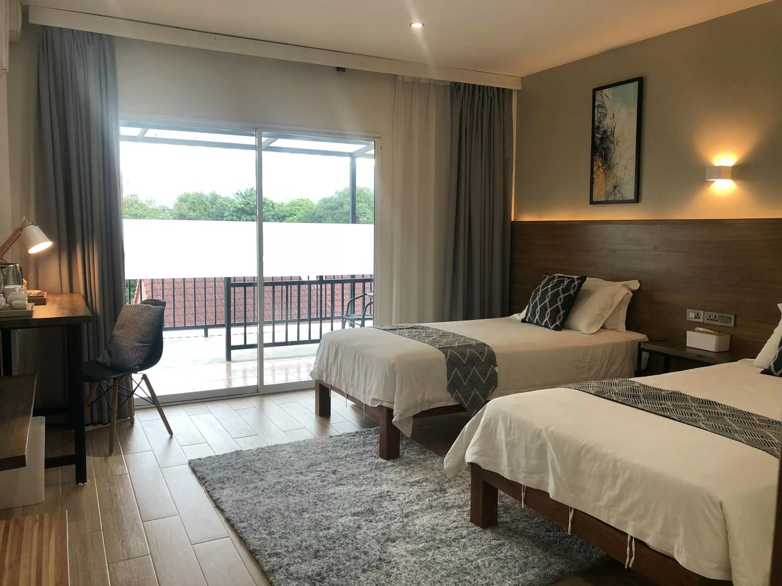 Twin Room with Balcony (Building A) in Celosia Chiang Mai Hotel