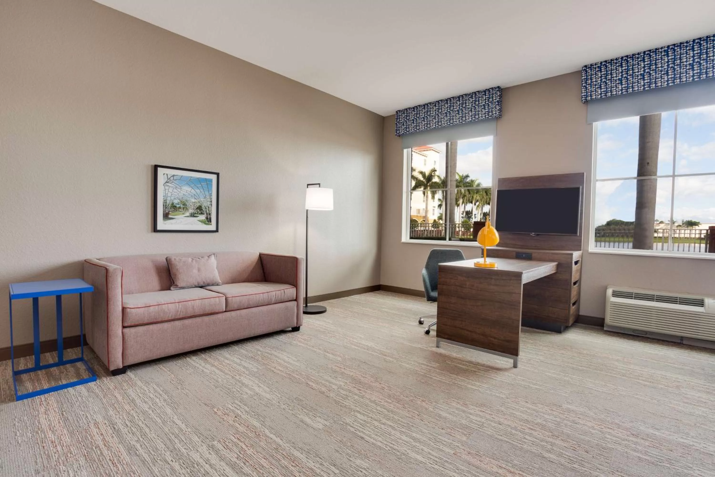 Queen Studio Suite with Two Queen Beds - Non-Smoking in Hampton Inn & Suites Fort Lauderdale - Miramar