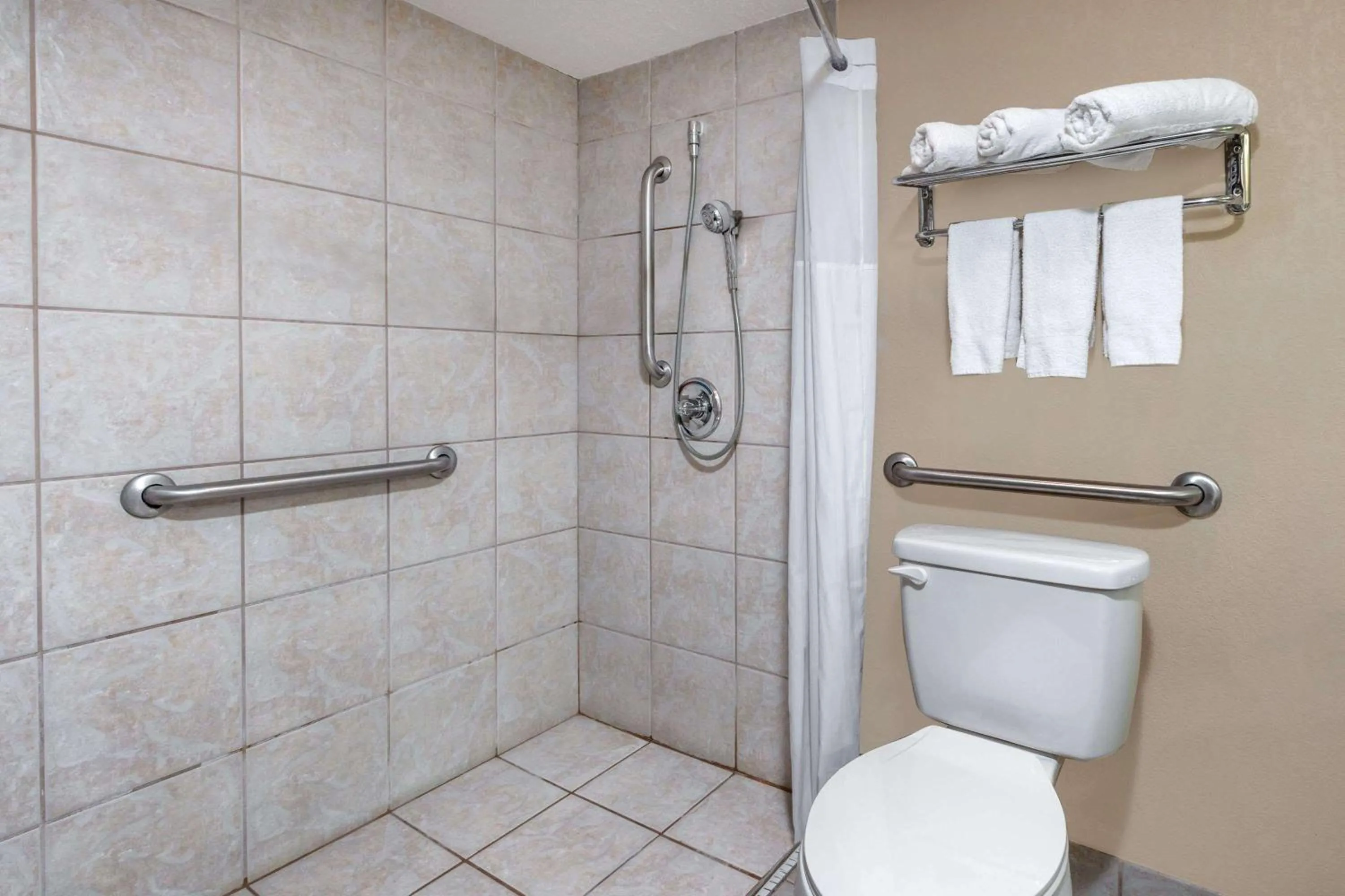 King Room with Roll-in Shower - Mobility Access/Non-Smoking in Days Inn by Wyndham Albion