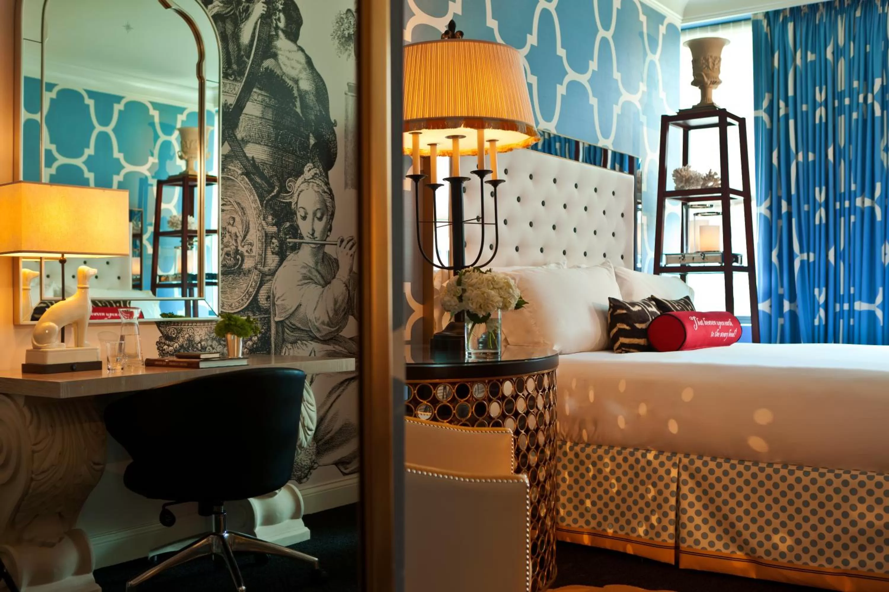 King Room with Mobility Acessible Tub and Roll-In Shower in Kimpton Hotel Monaco Philadelphia by IHG