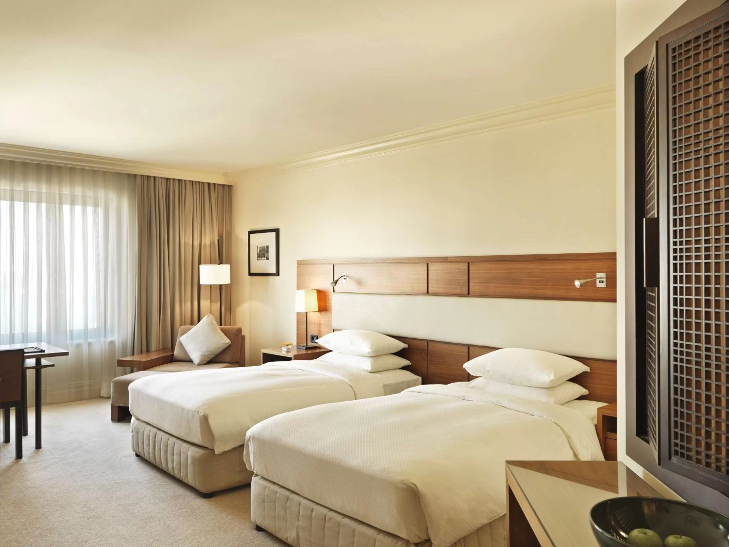 Grand Twin Suite with Lounge Access in Grand Hyatt Istanbul