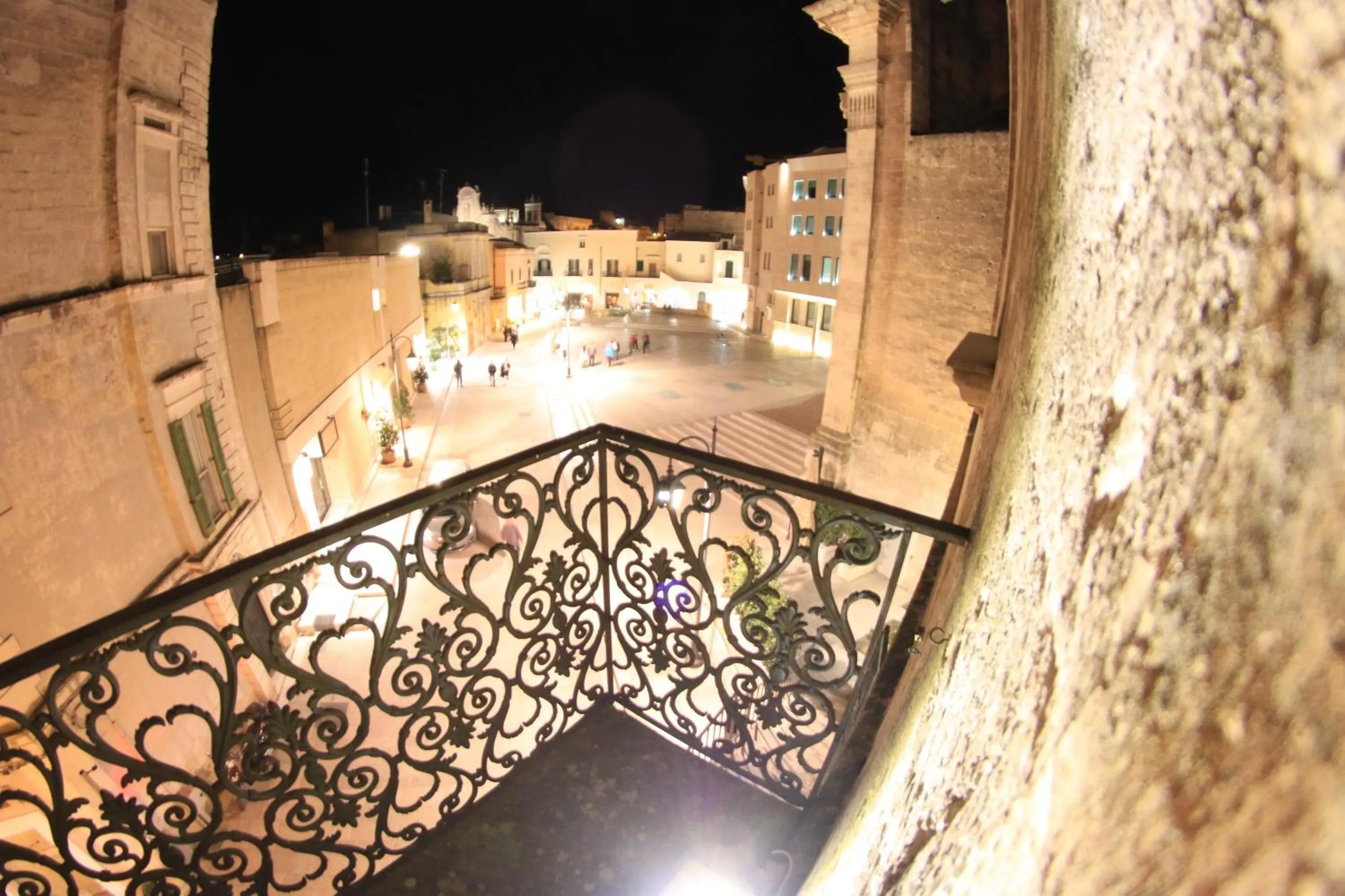 Balcony/Terrace in Albergo Del Sedile