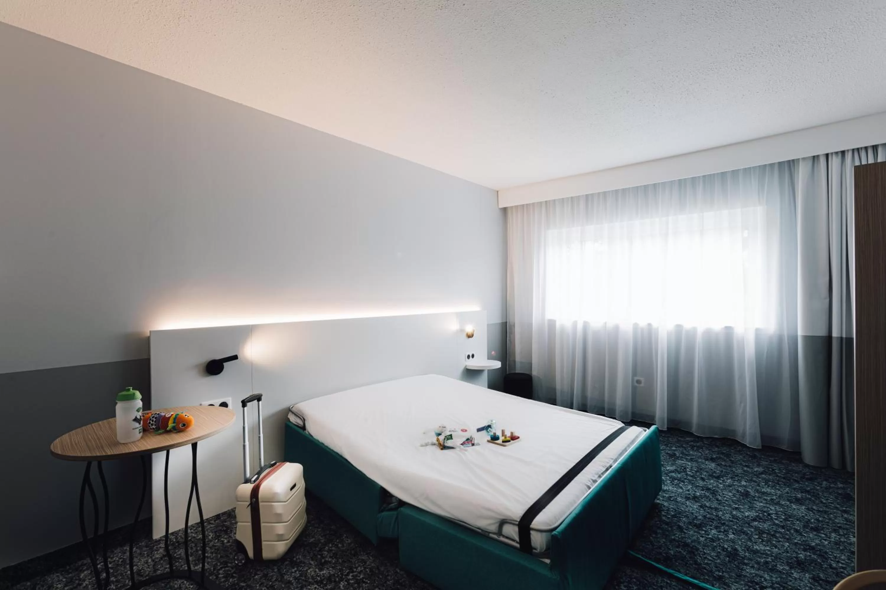 Bed in ibis Styles Nancy Laxou