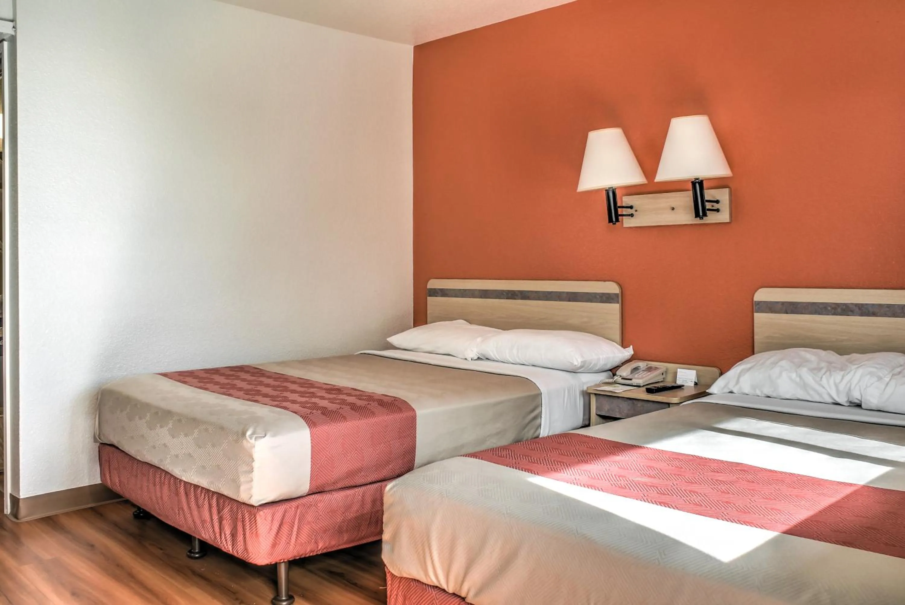 Quadruple Room in Motel 6-Mojave, CA