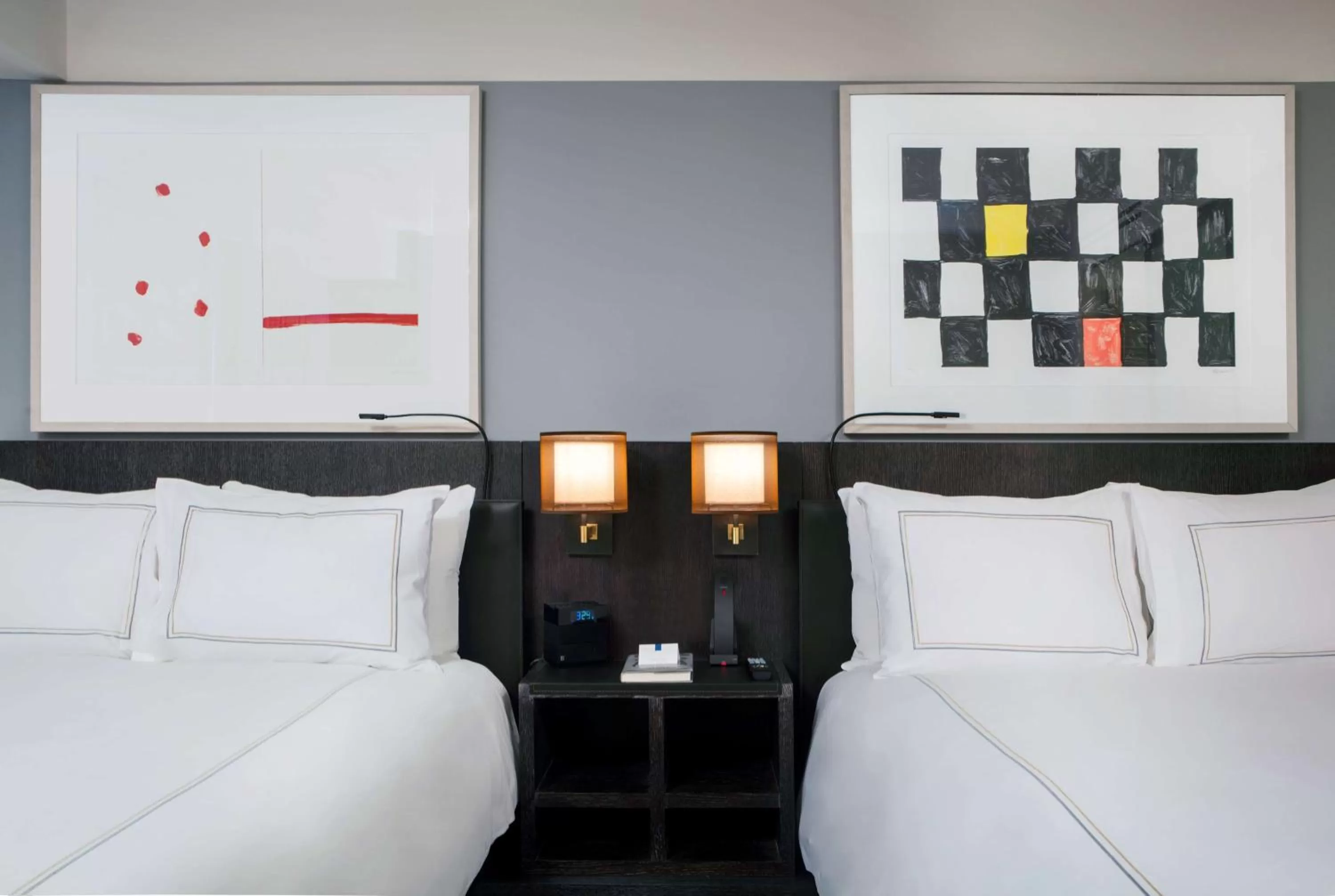 Deluxe Suite with Two Double Beds in Conrad New York Downtown