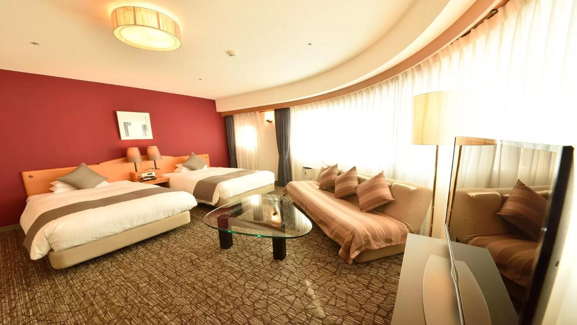 Premium Corner Twin Room with Park View - single occupancy - Non-Smoking in Okayama Koraku Hotel