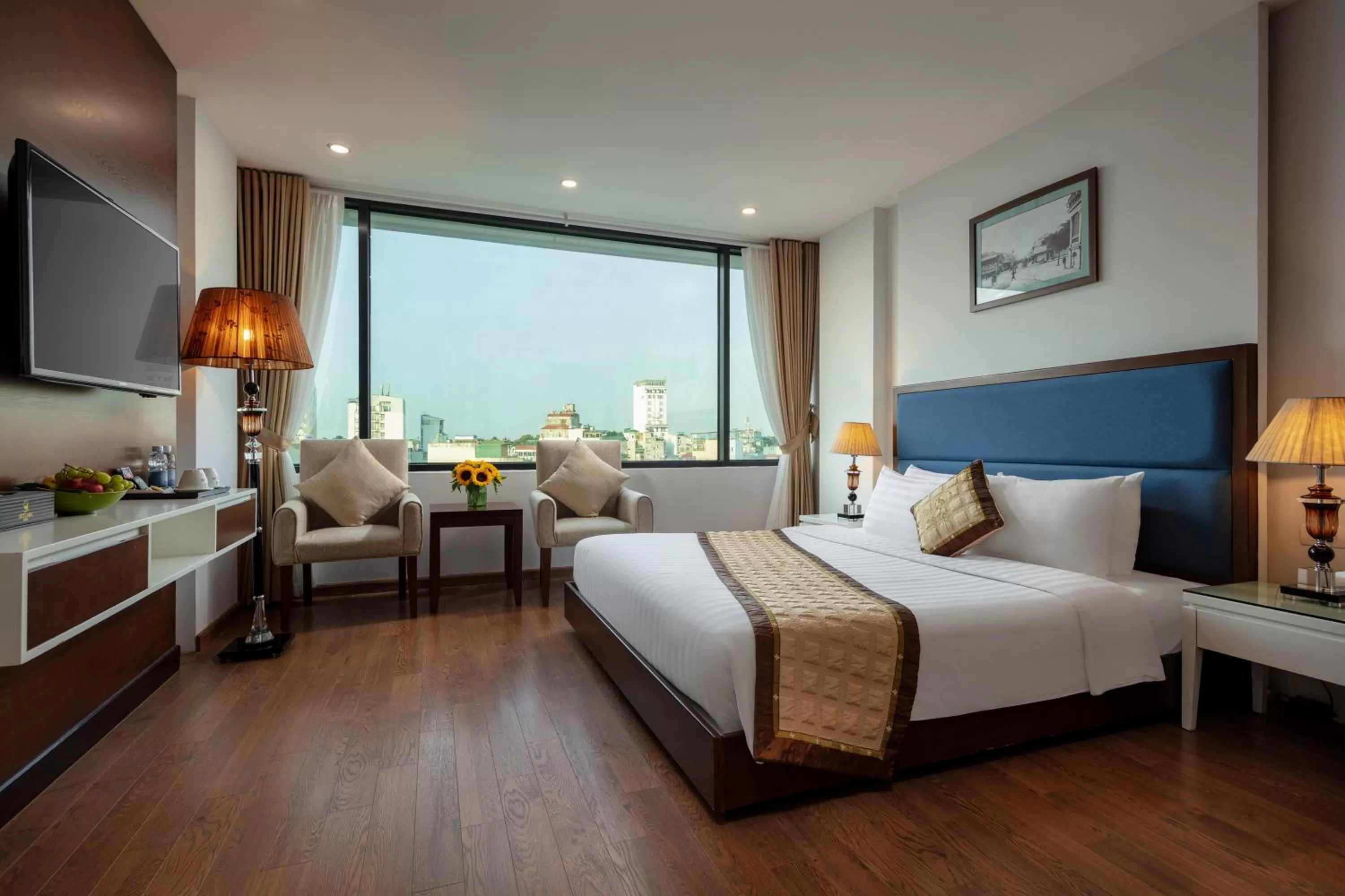Executive Double or Twin Room with Park View in Skylark Hotel