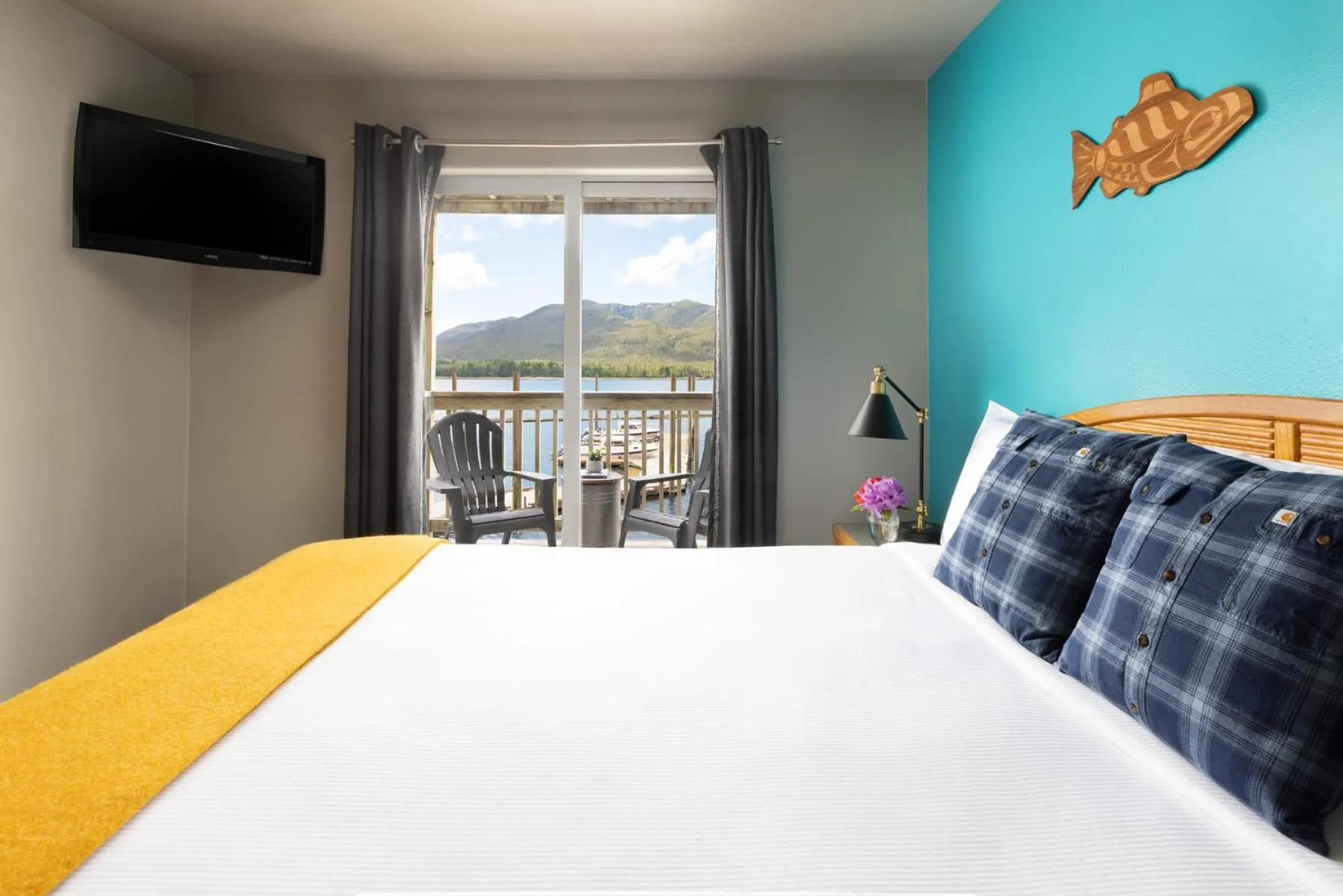 1 Double Bed Oceanview in The Ketch Inn
