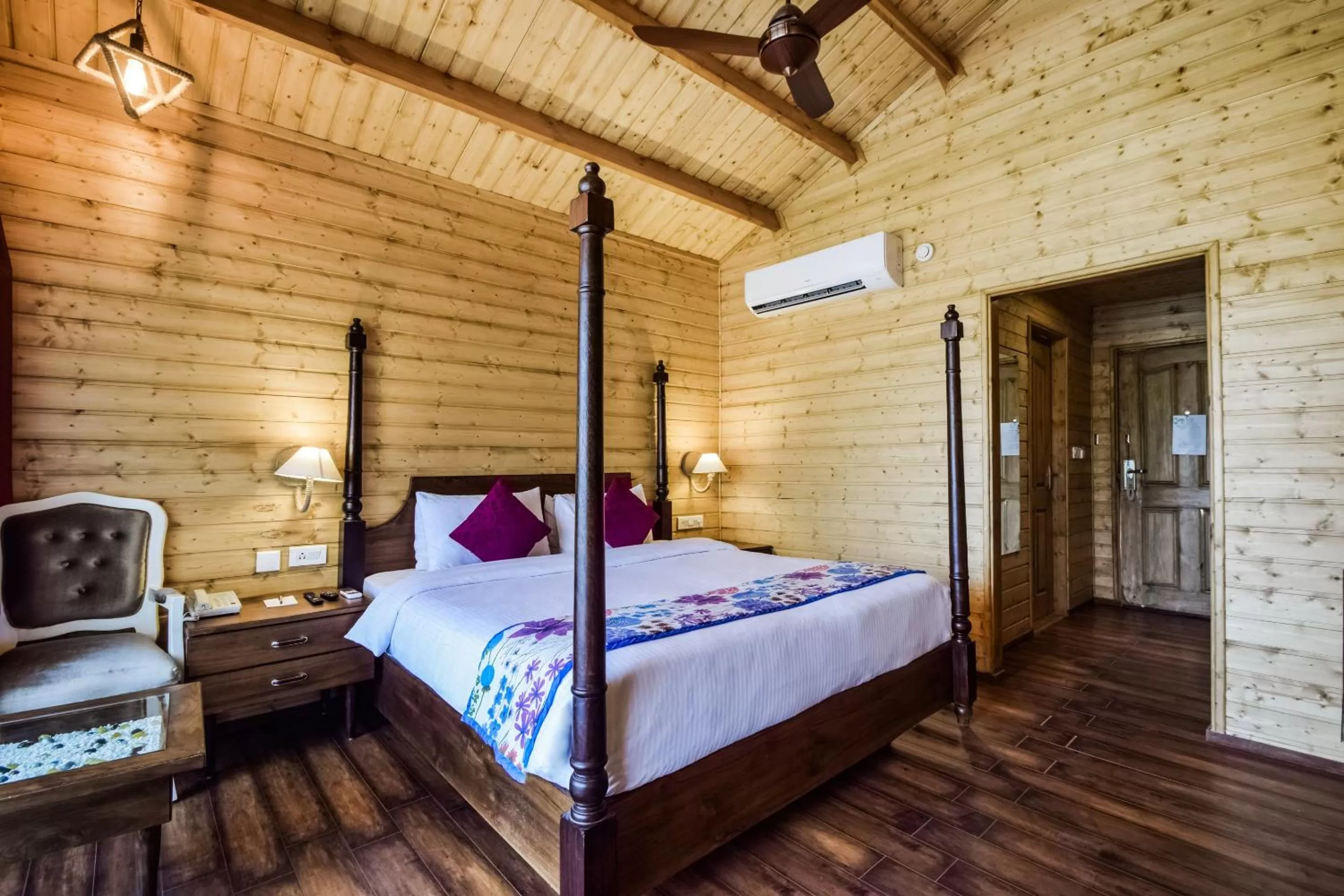 Swiss Chalet with Bath Tub - single occupancy in Bamboo Saa Resort & Spa - Udaipur