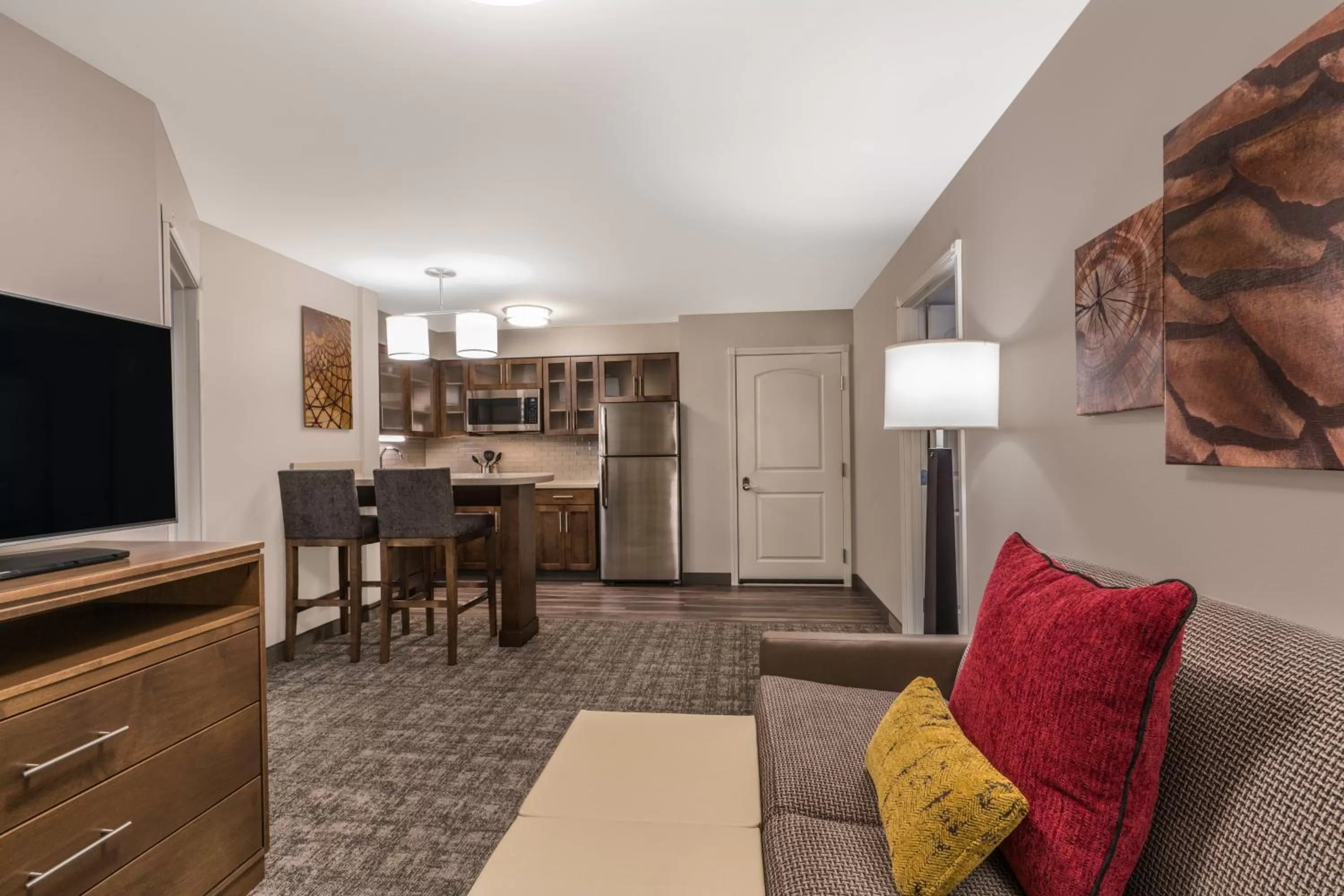 Two-Bedroom Suite with One King and Two Queen Beds - Non-Smoking in Staybridge Suites Anchorage, an IHG Hotel