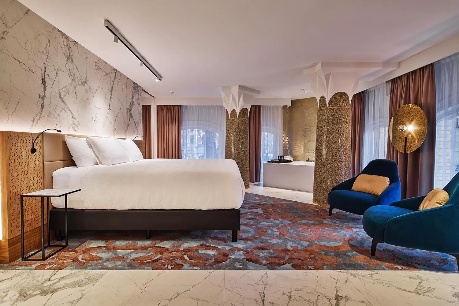 The American Suite in Clayton Hotel Amsterdam American