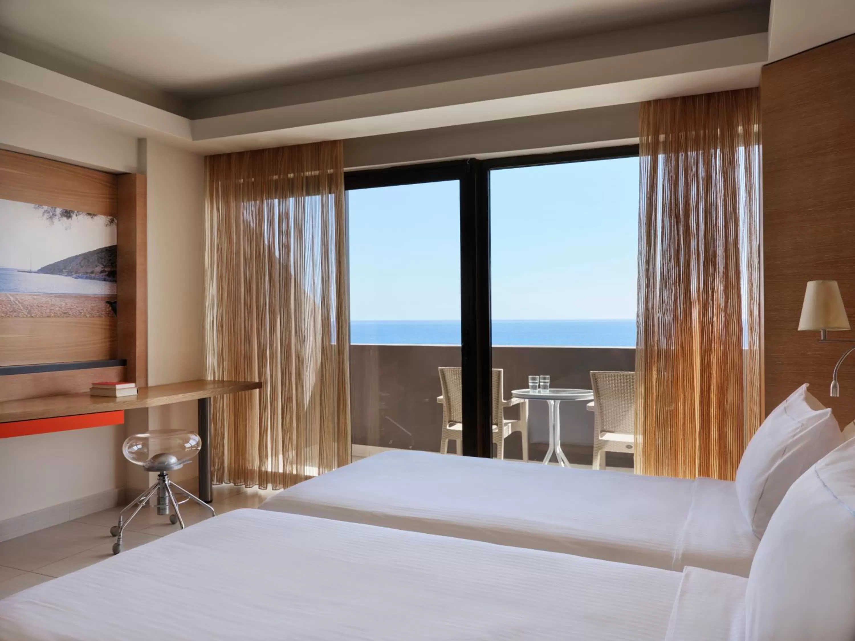 Double or Twin Room with Premium Front Sea View in Esperos Mare Resort & Spa