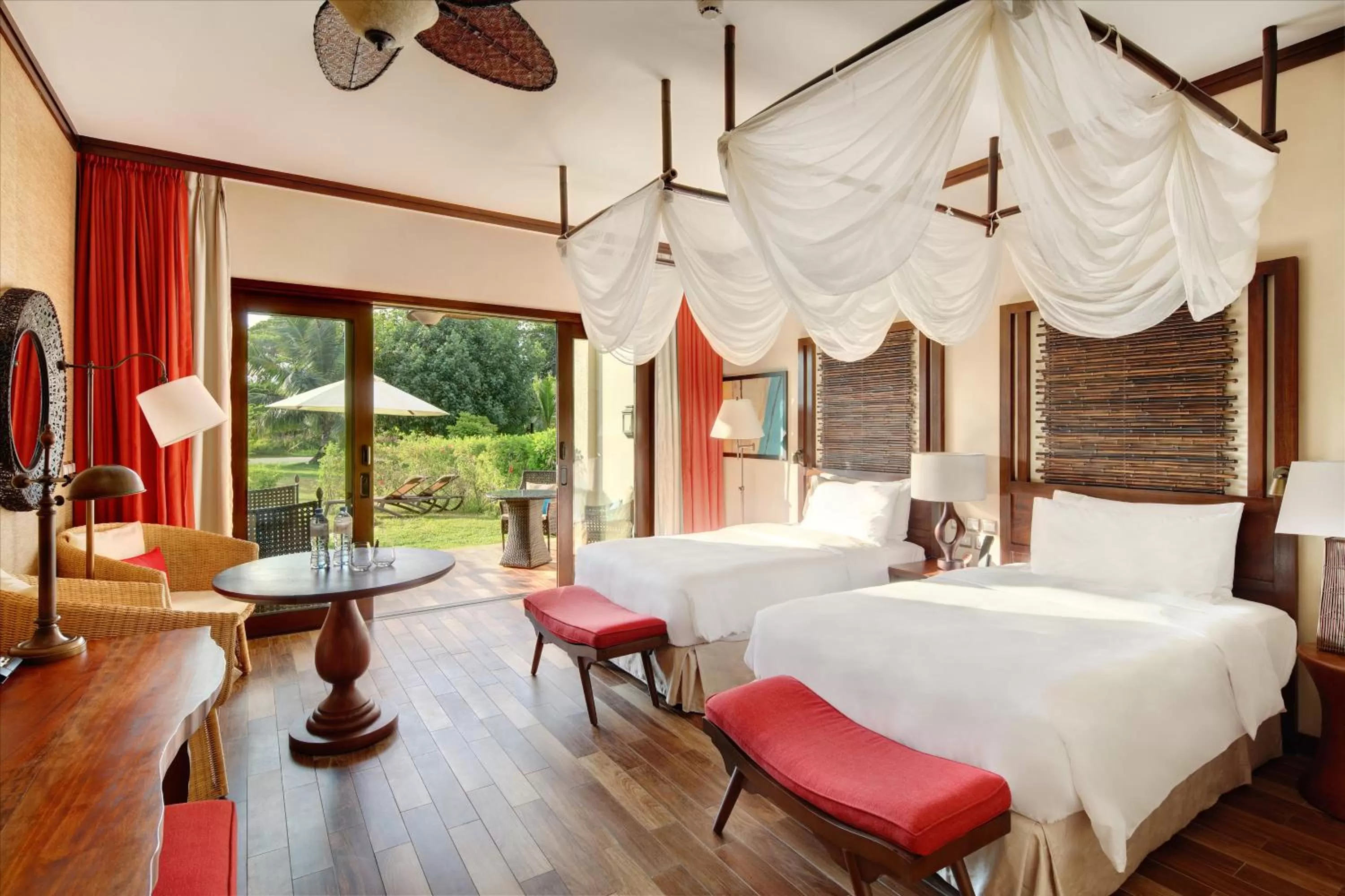 Junior Twin Suite with Garden Terrace in STORY Seychelles