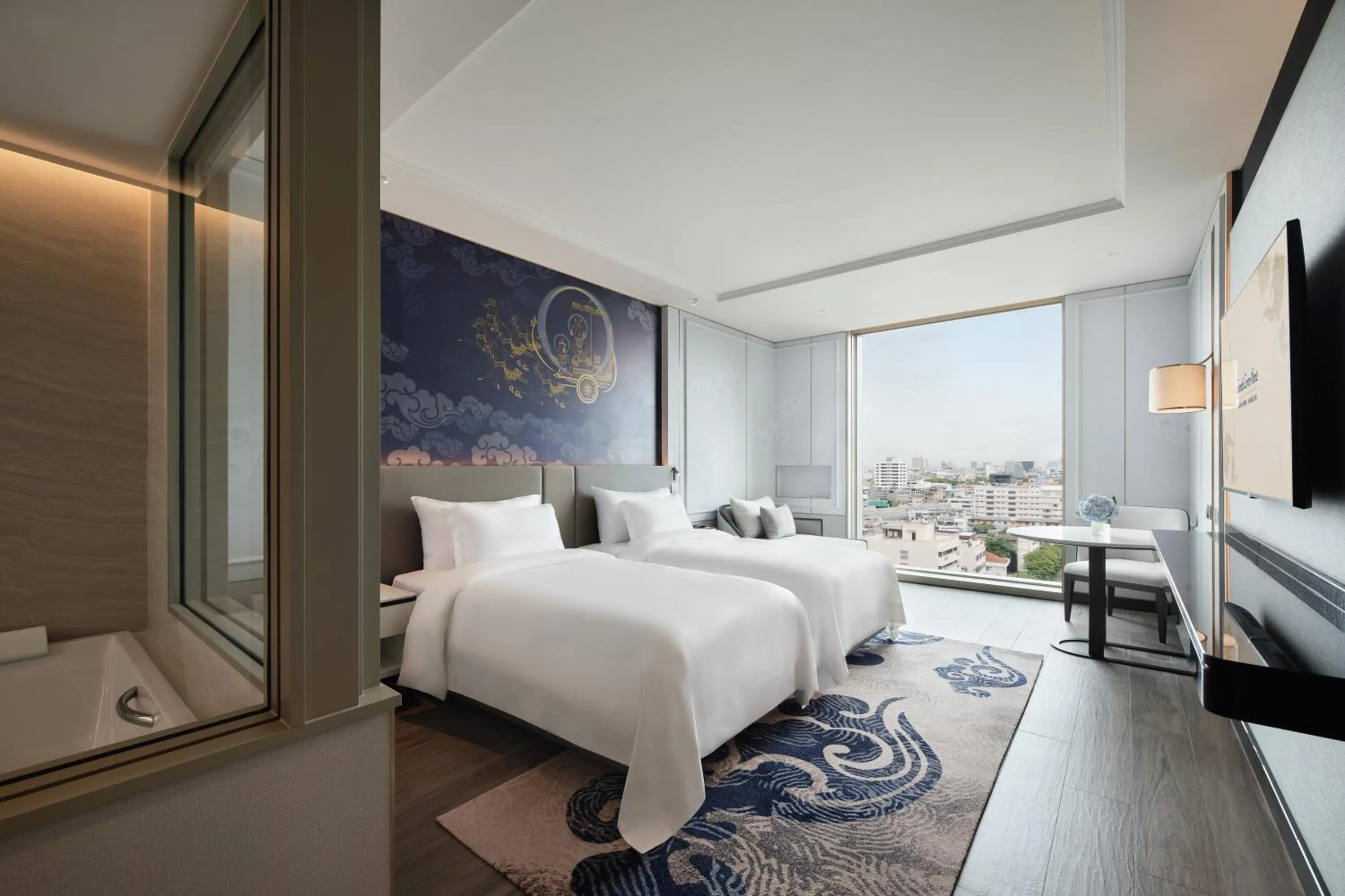 Premium Twin Room in Grande Centre Point Surawong Bangkok