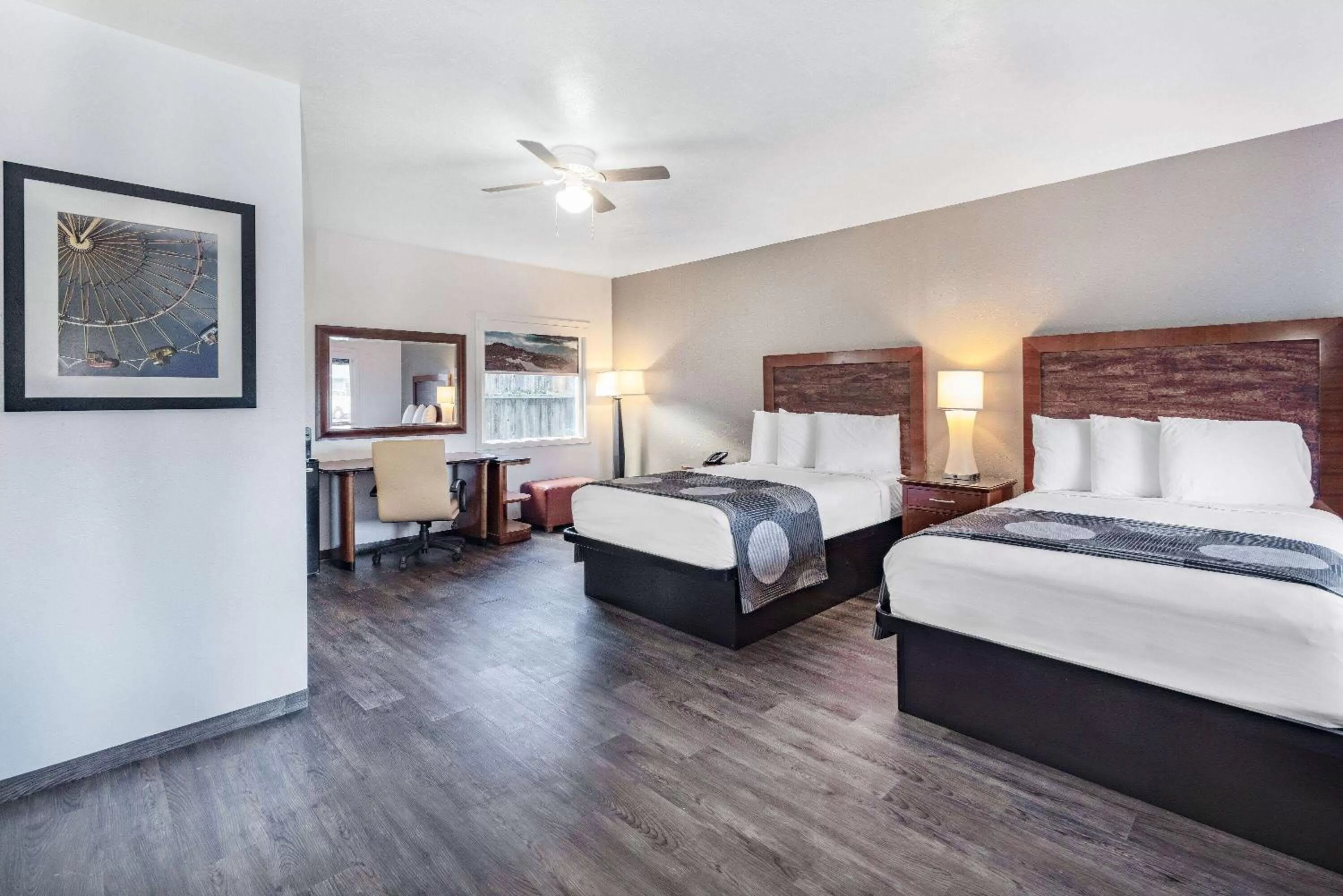 Double Room with Three Double Beds - Non-Smoking in Oceanside Inn & Suites, a Days Inn by Wyndham