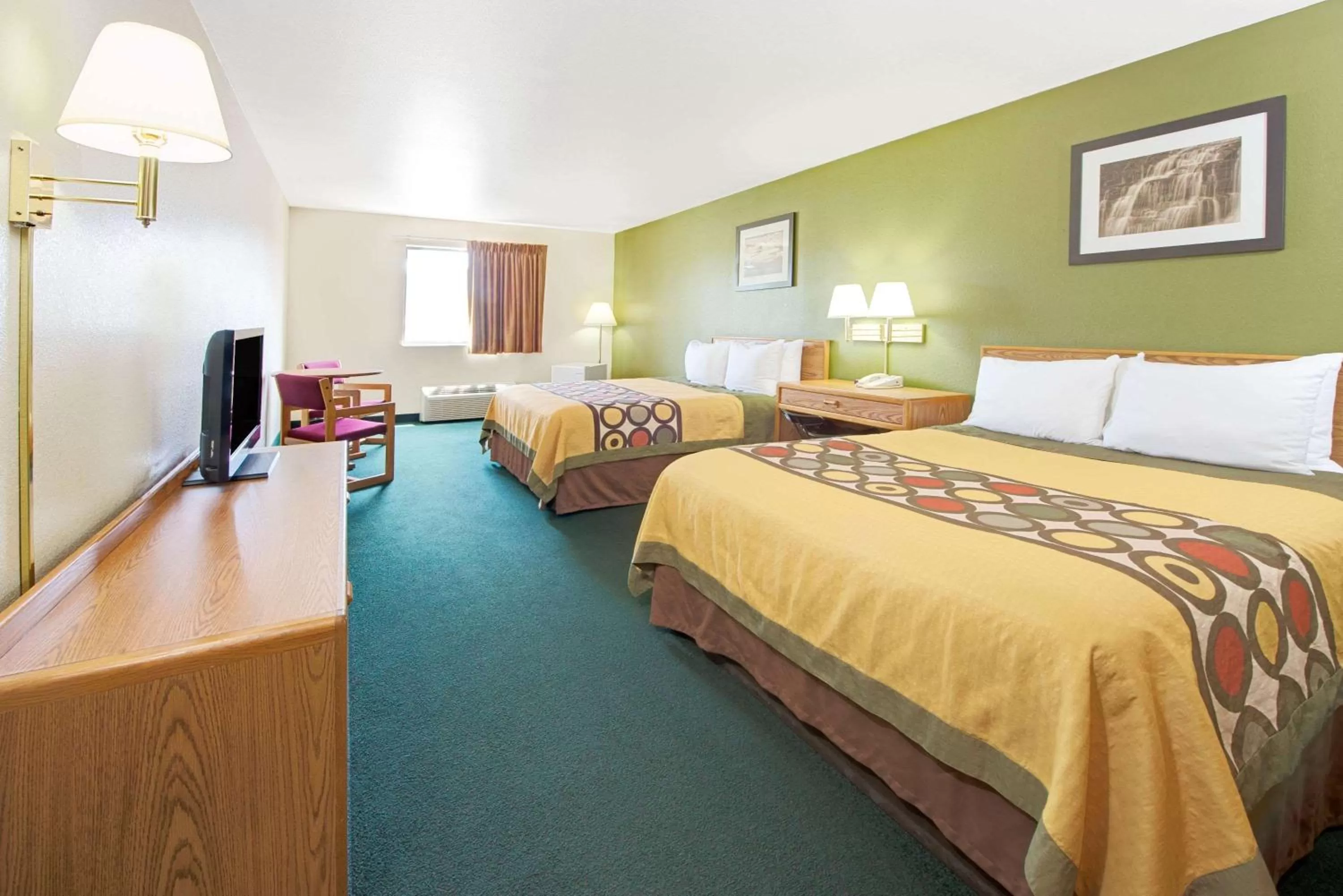 Queen Room with Two Queen Beds - Mobility Access/Non-Smoking in Super 8 by Wyndham Bonne Terre