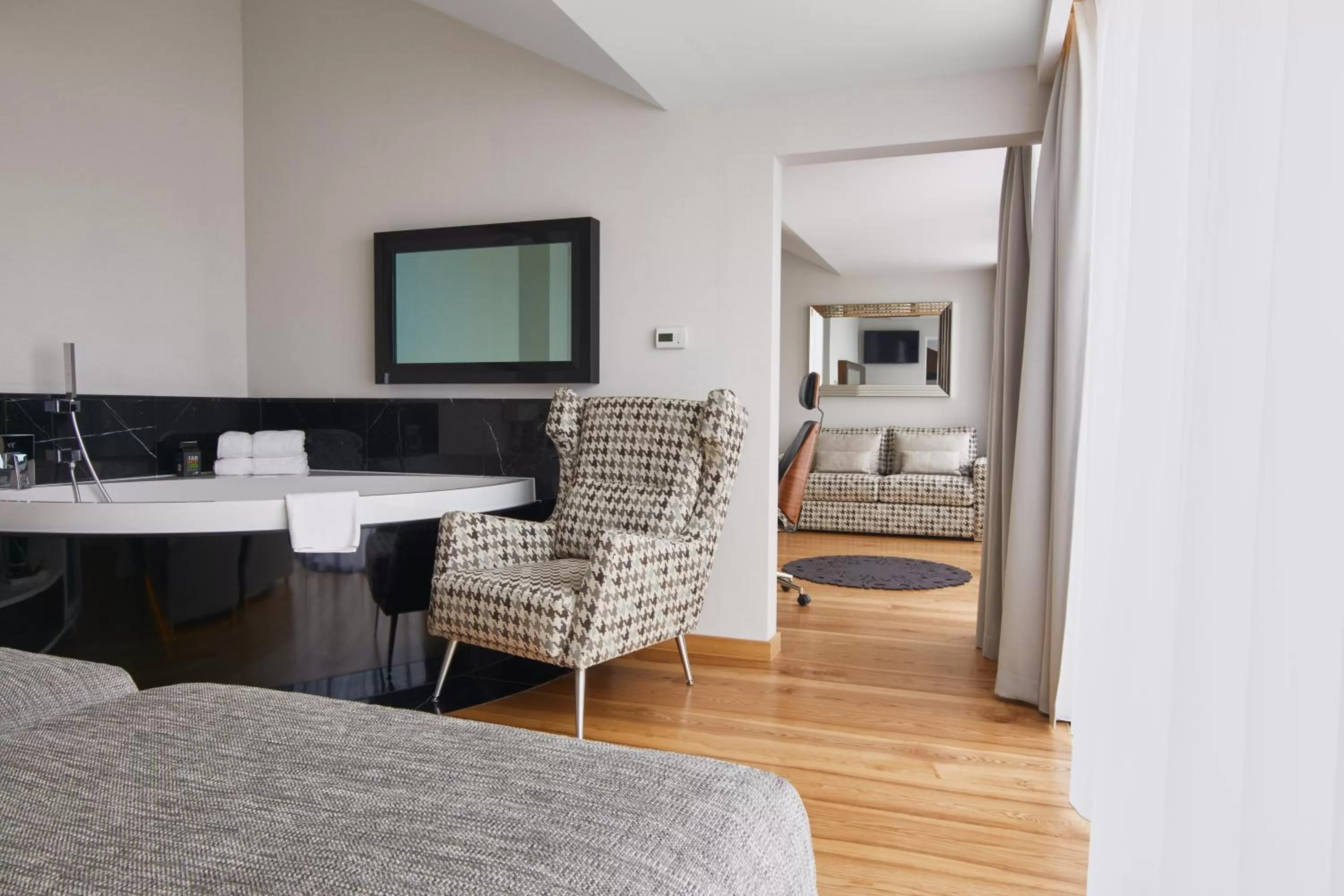 Bed in INX Design Hotel