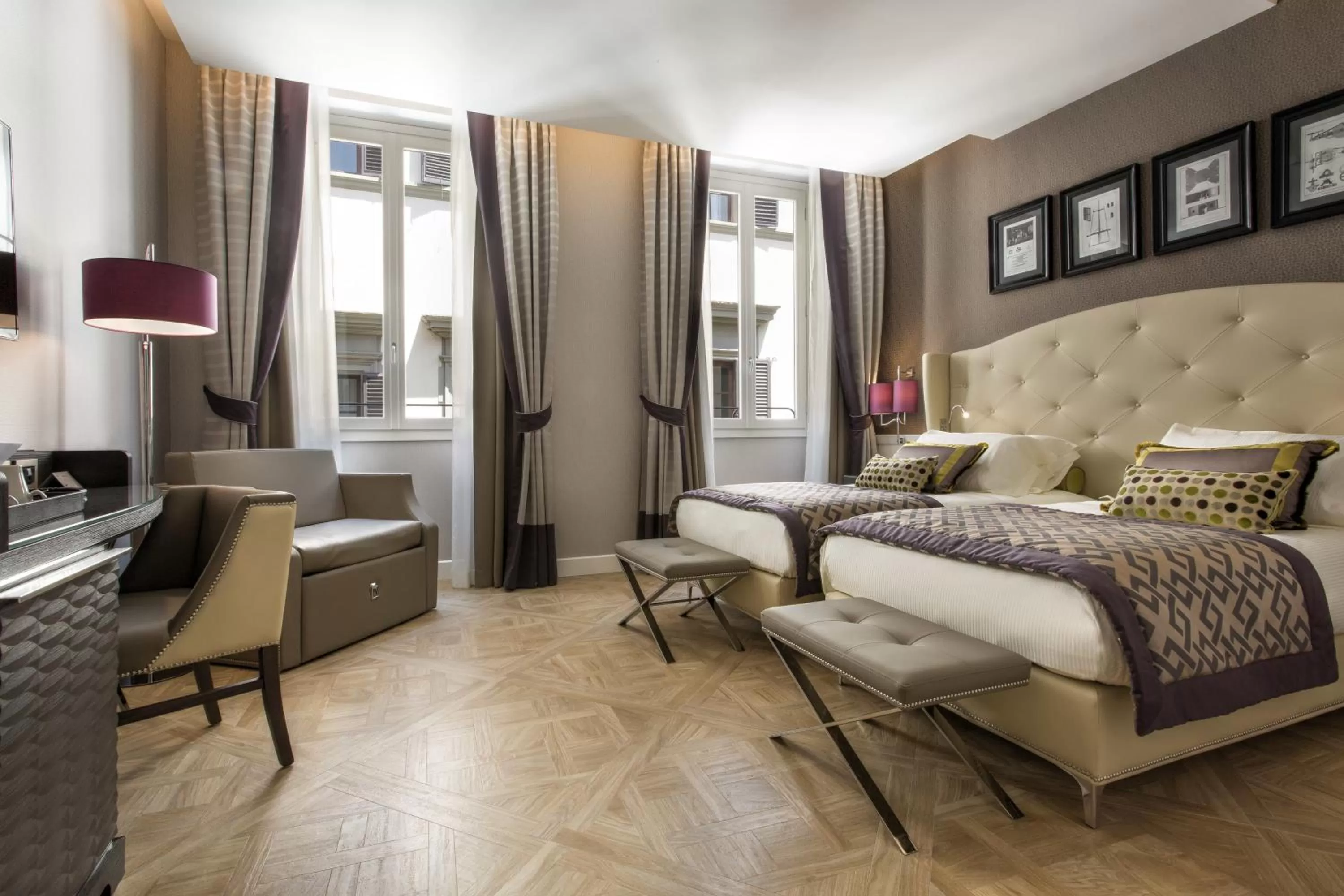 Deluxe Twin Room in Hotel Spadai