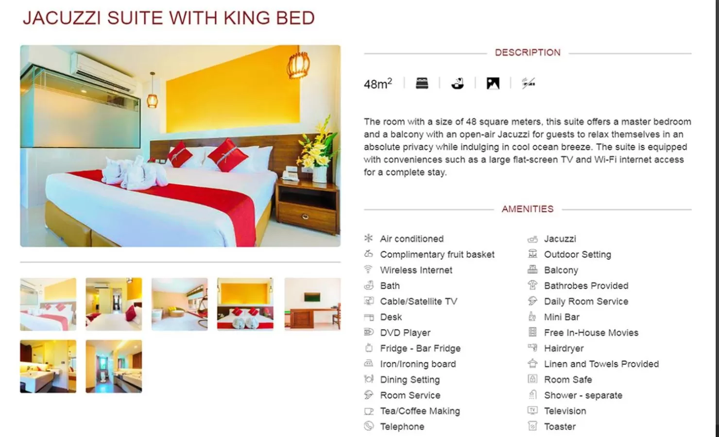 Suite with Spa Bath in Kiang Haad Beach Hua Hin