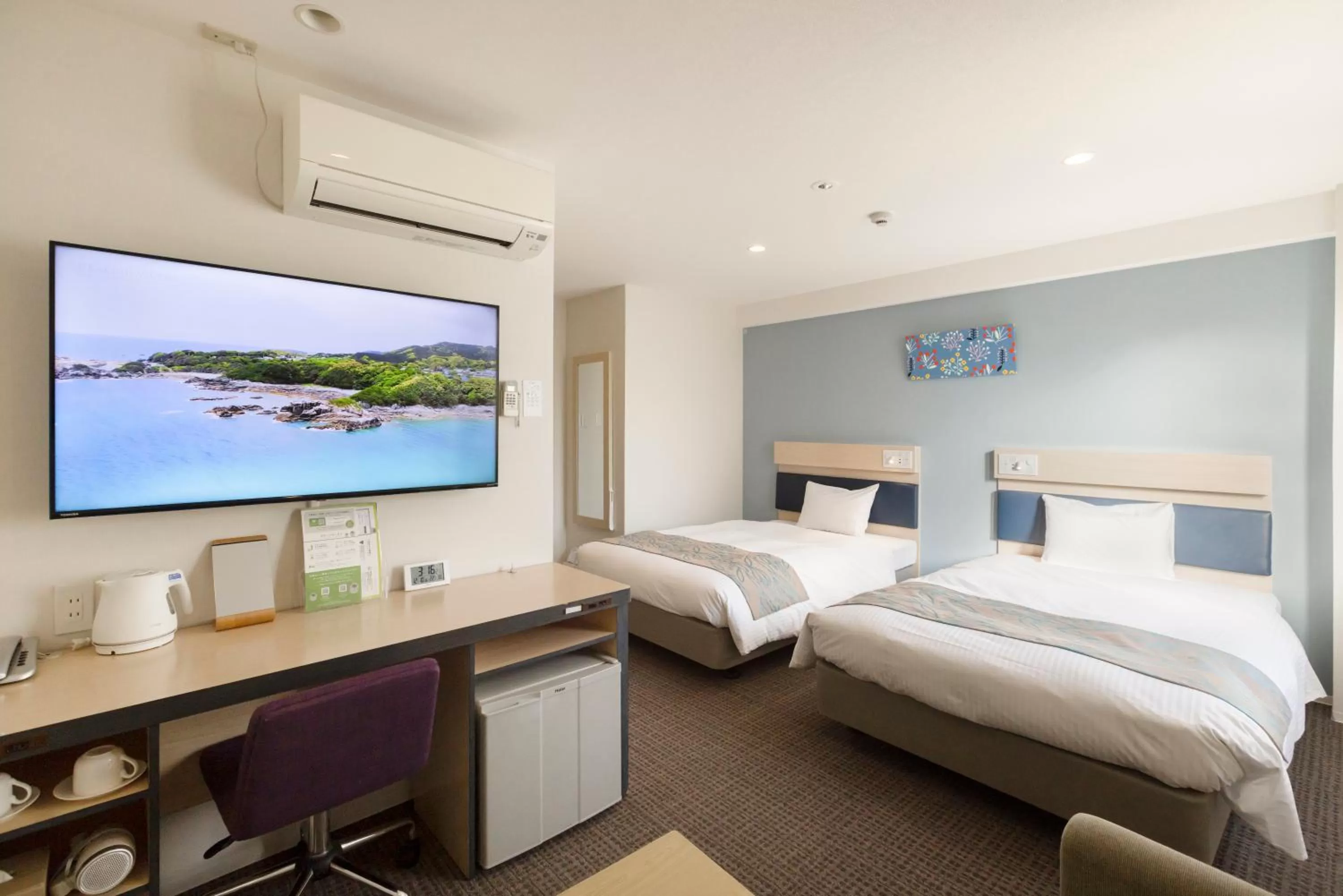 Deluxe Twin Room - Non-Smoking in Beppu Daiiti Hotel