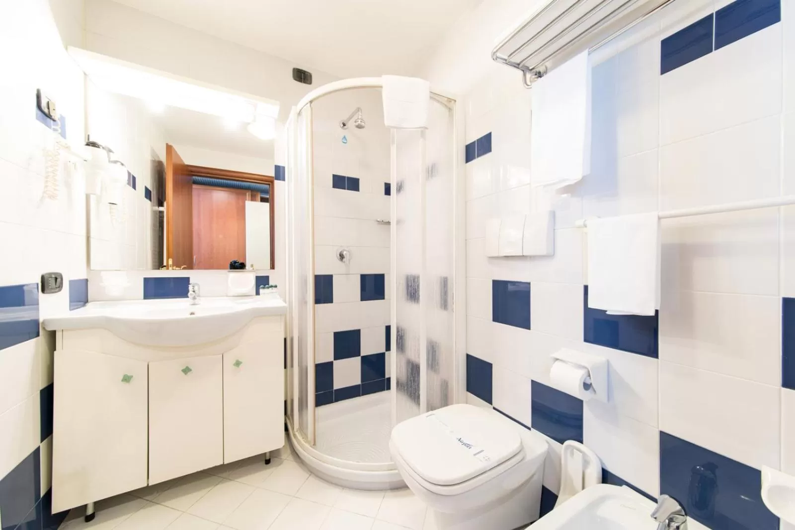 Quadruple Room in Airport Hotel Bergamo