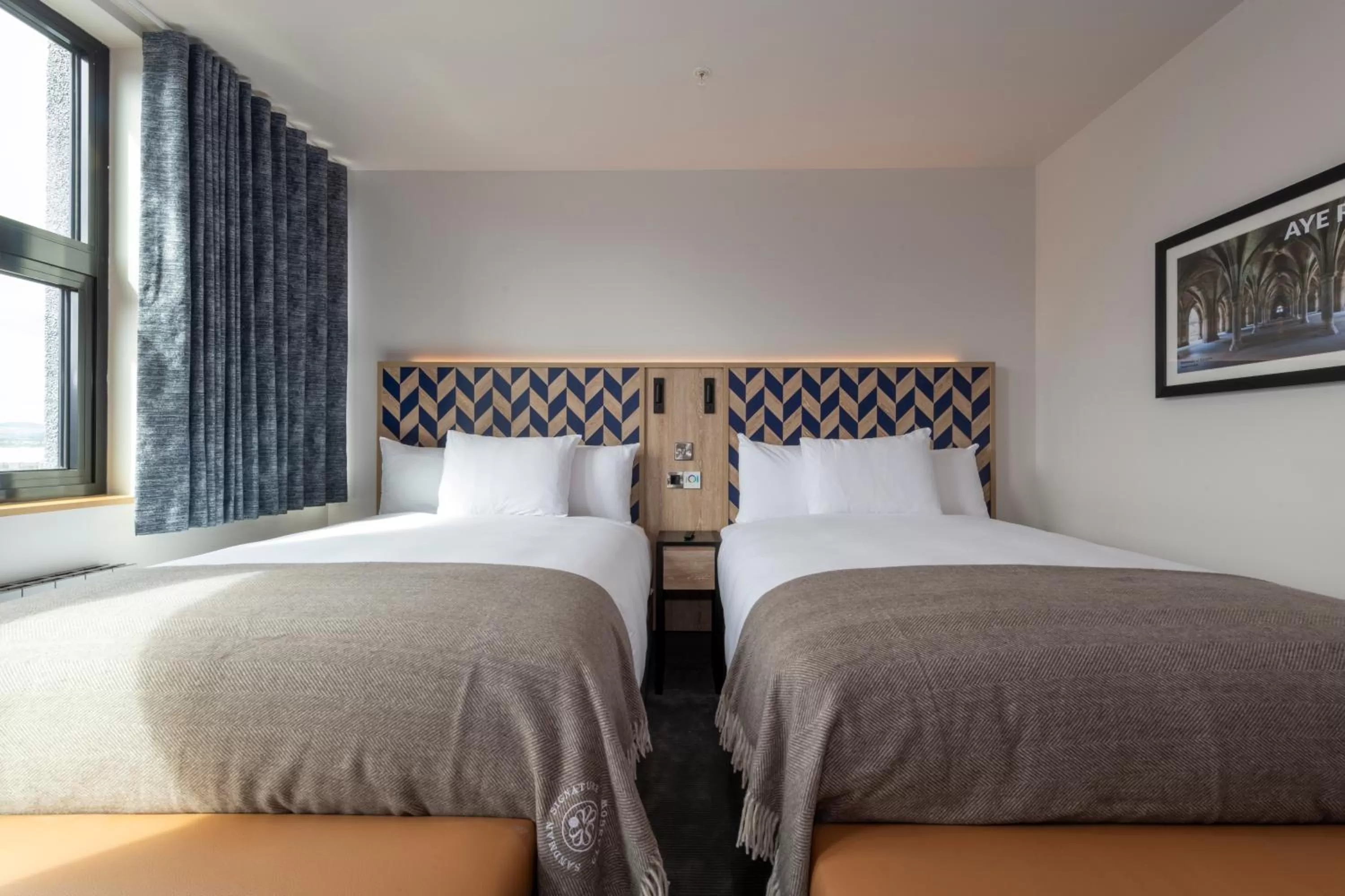Twin Room - 2 Double Beds in Sandman Signature Glasgow Hotel