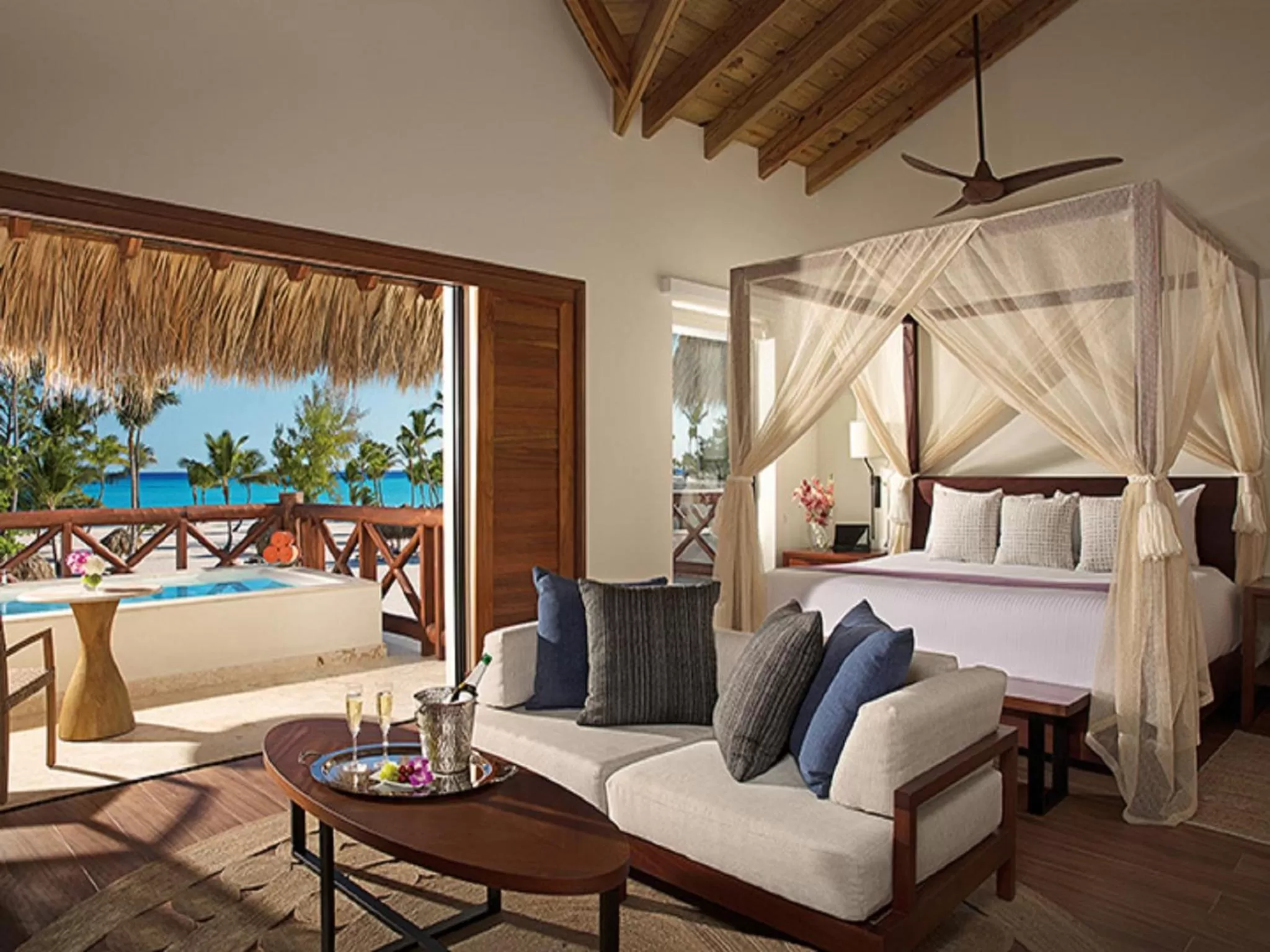 Preferred Club Bungalow Master Suite Ocean Front in Secrets Cap Cana Resort & Spa - Adults Only - All Inclusive