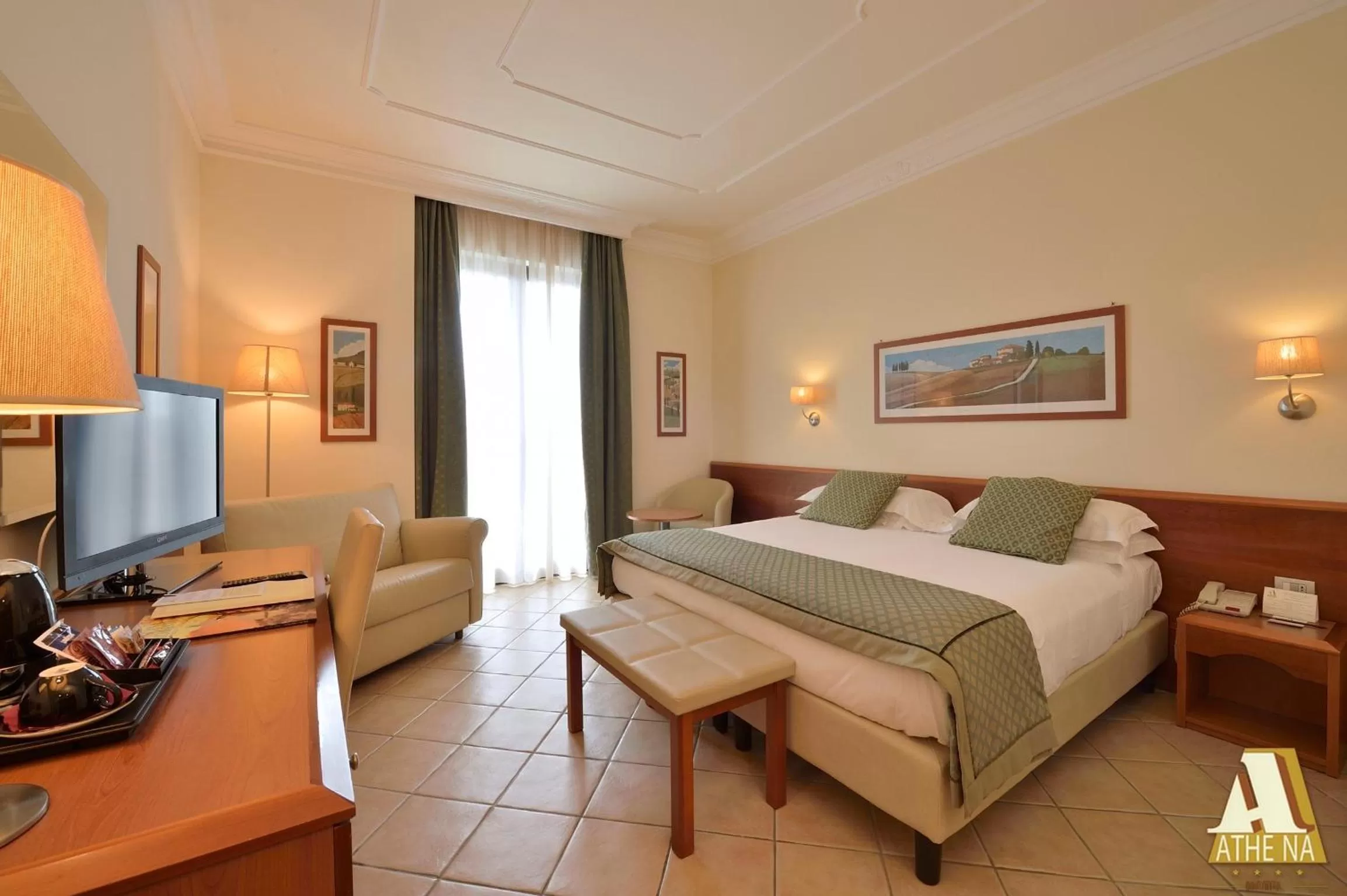 Quadruple Room in Hotel Athena