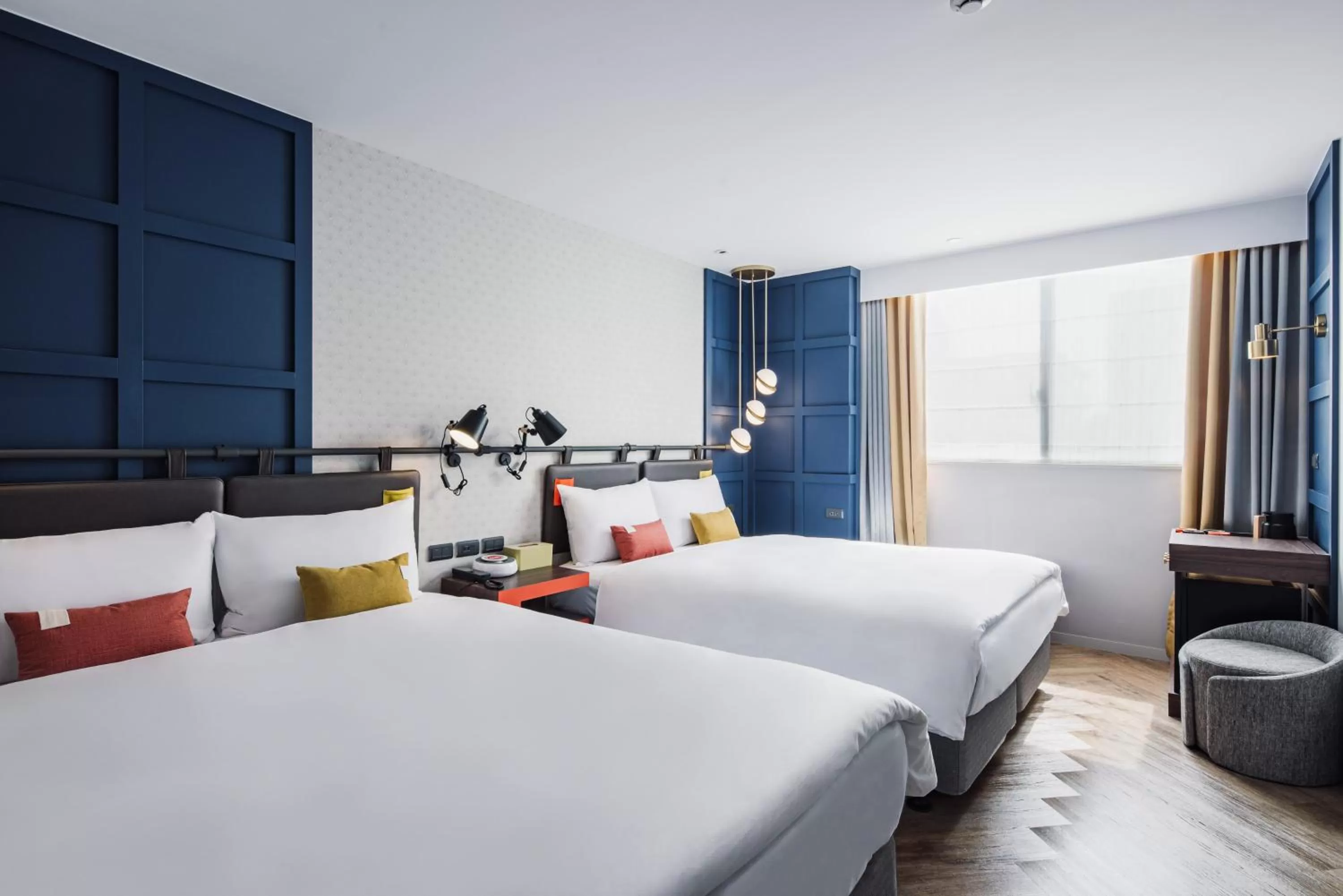 Deluxe Quadruple Room in OLAH Poshtel - Taichung Station
