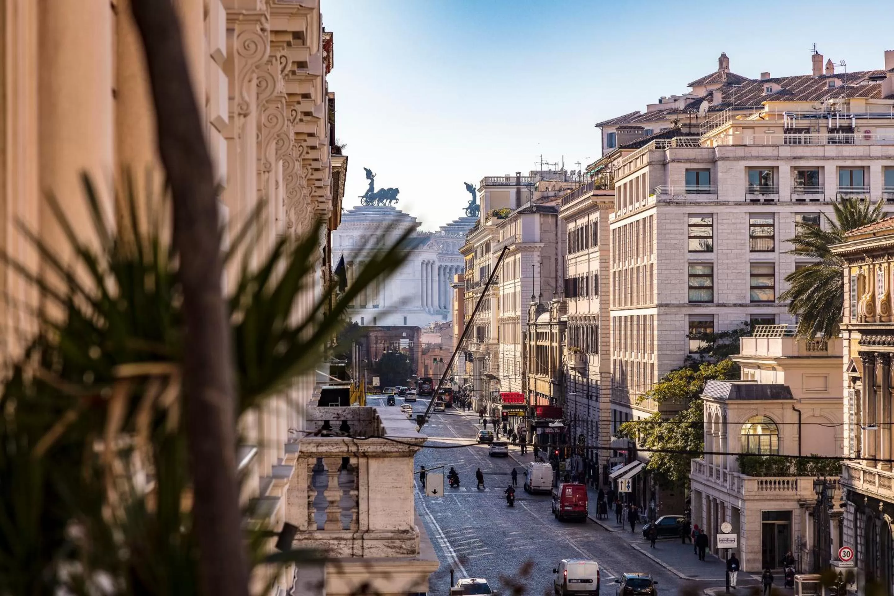 Quadruple Room with View in Vibe Nazionale