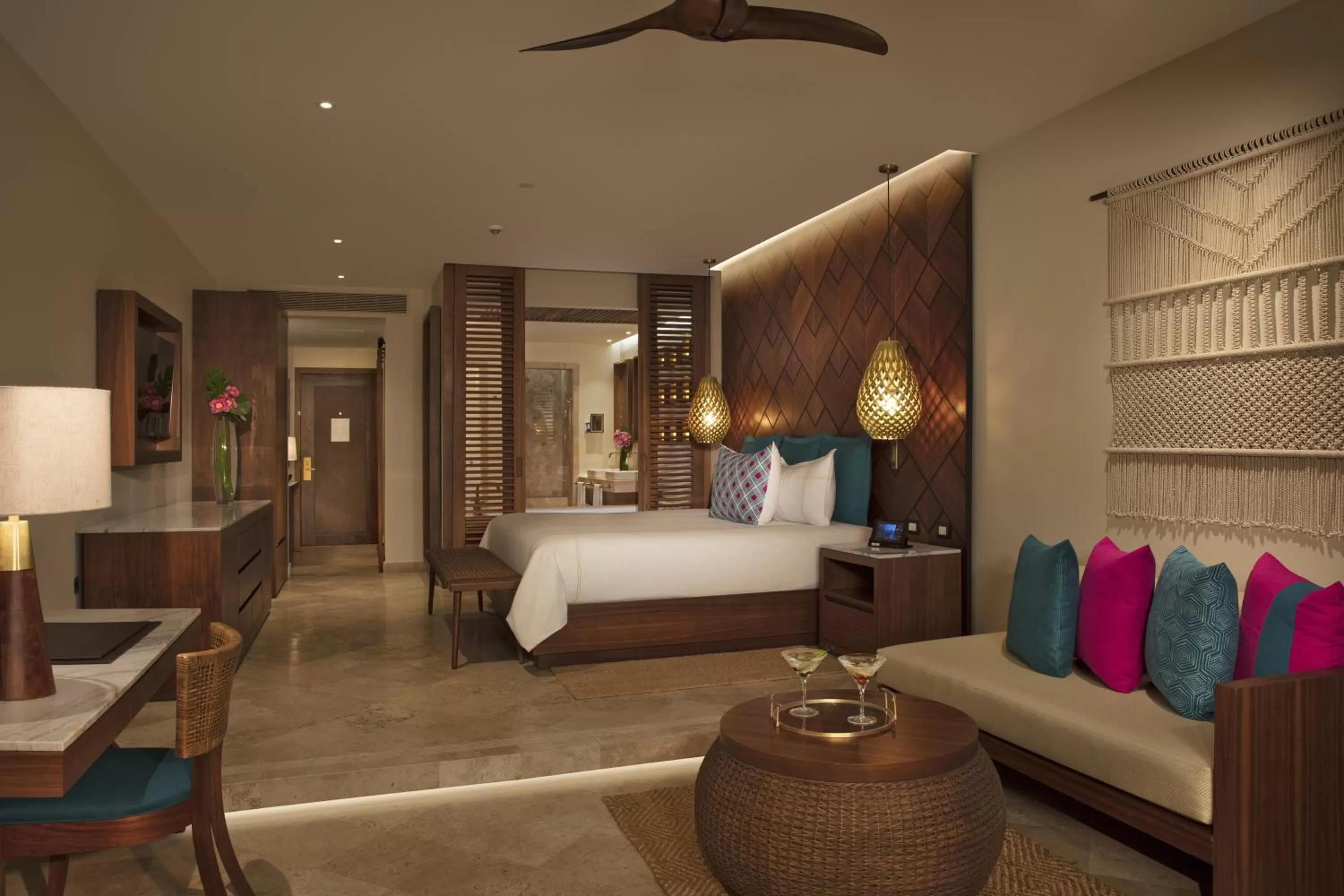Junior Suite Partial Ocean View King in Secrets Maroma Beach Riviera Cancun - Adults only